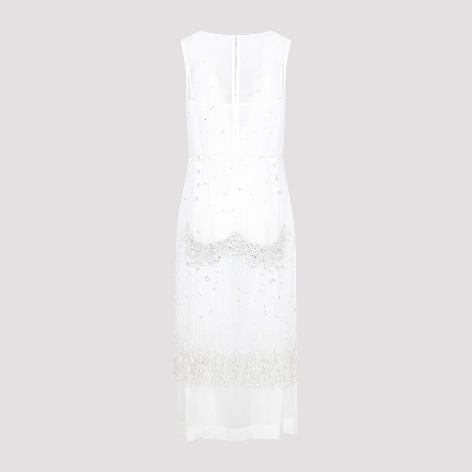 BOTTEGA VENETA Crystal Embellished Dress