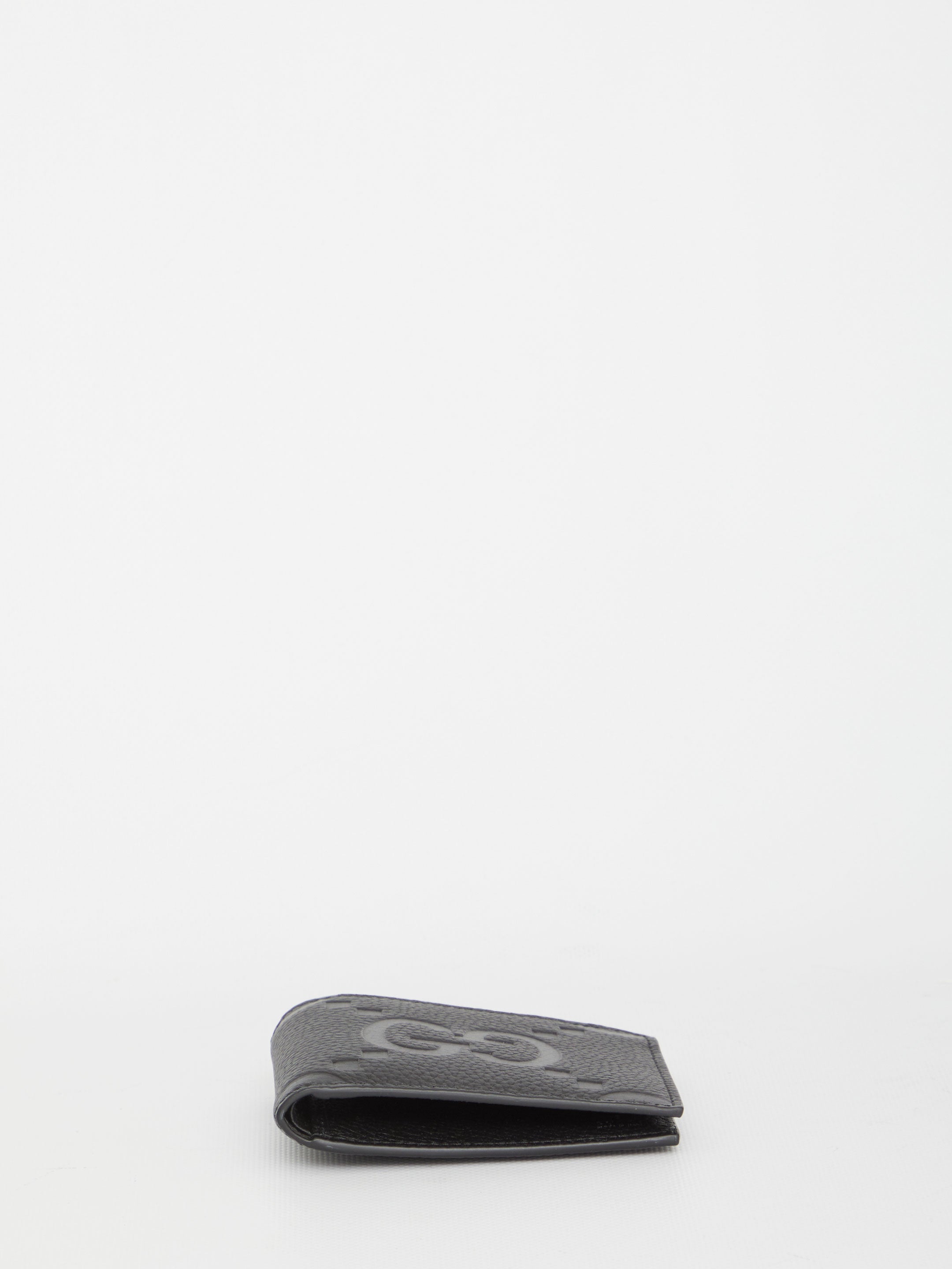 GUCCI Jumbo GG Leather Wallet - 9x11x1cm