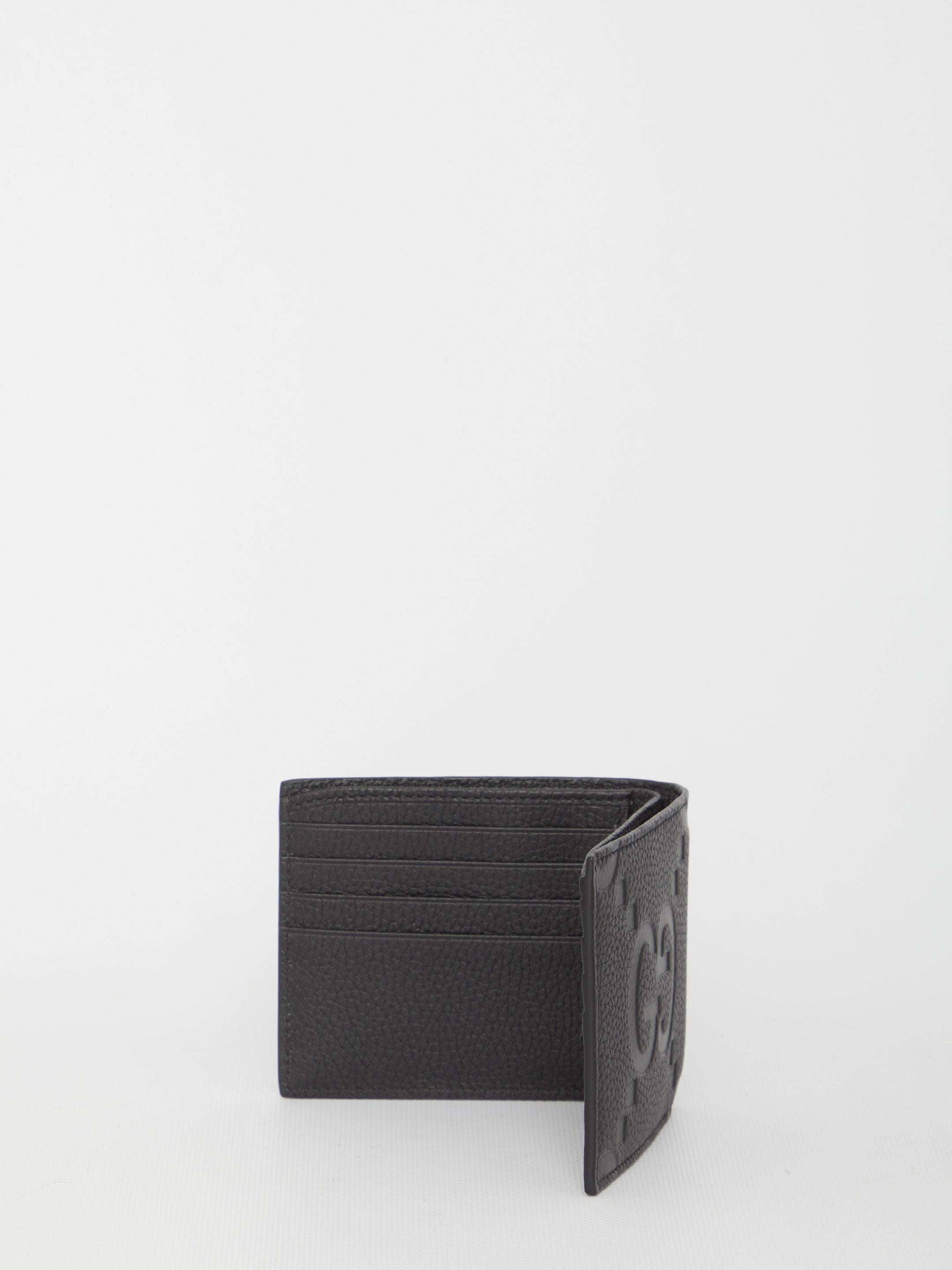 GUCCI Jumbo GG Leather Wallet - 9x11x1cm