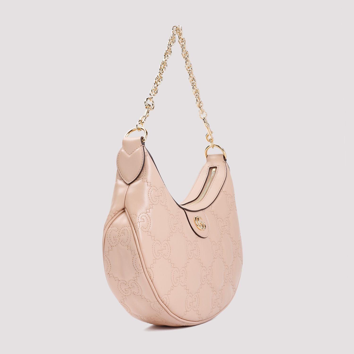 GUCCI Mini Leather Small Lion GG Handbag