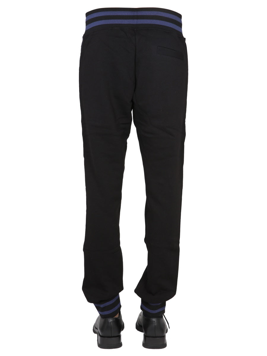 VERSACE JEANS COUTURE Jogging Pants with Elastic Waistband for Men