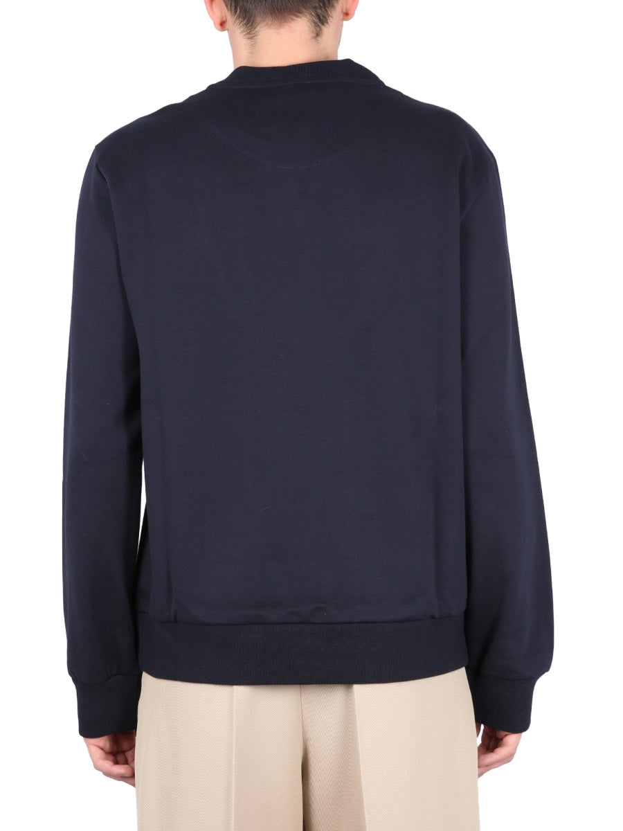 ETRO Crewneck Sweatshirt with Embroidered Logo