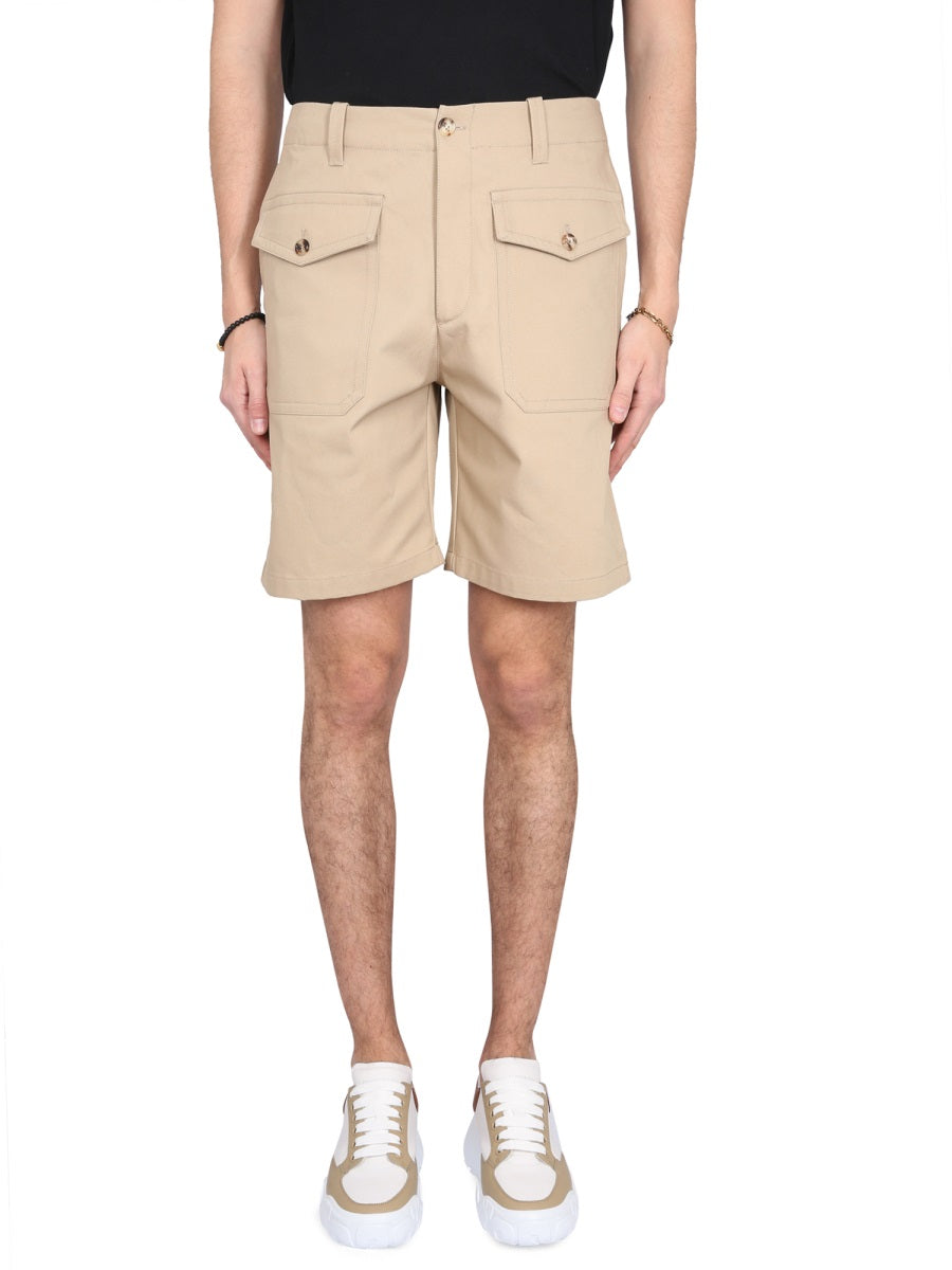 ALEXANDER McQUEEN Men's Cargo Bermuda Shorts