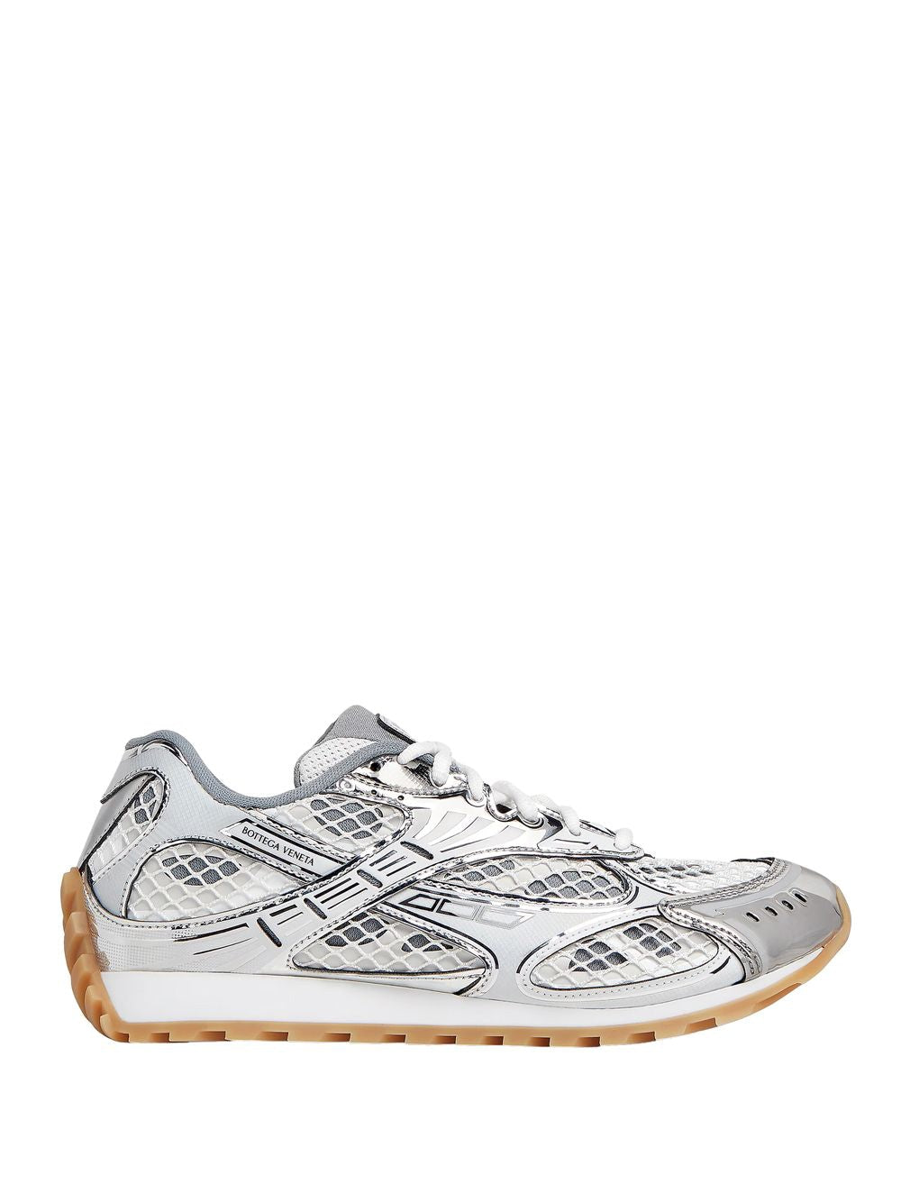 BOTTEGA VENETA Metallic Orbit Sneakers for Men