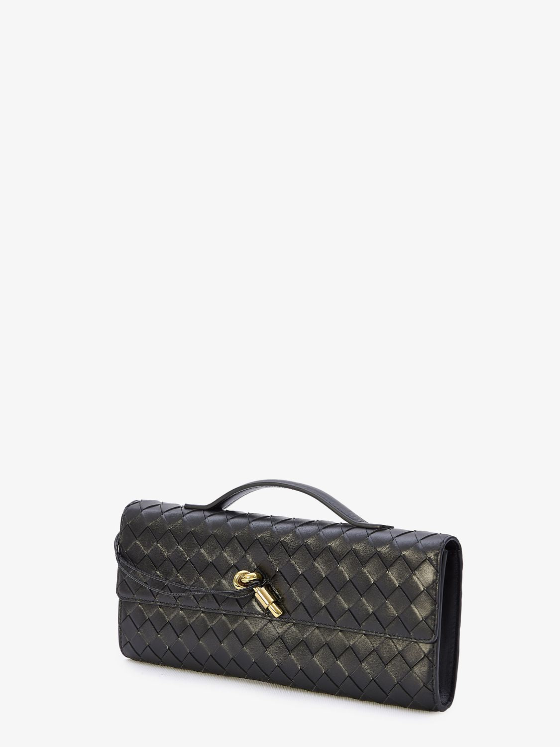 BOTTEGA VENETA Andiamo Mini Leather Clutch