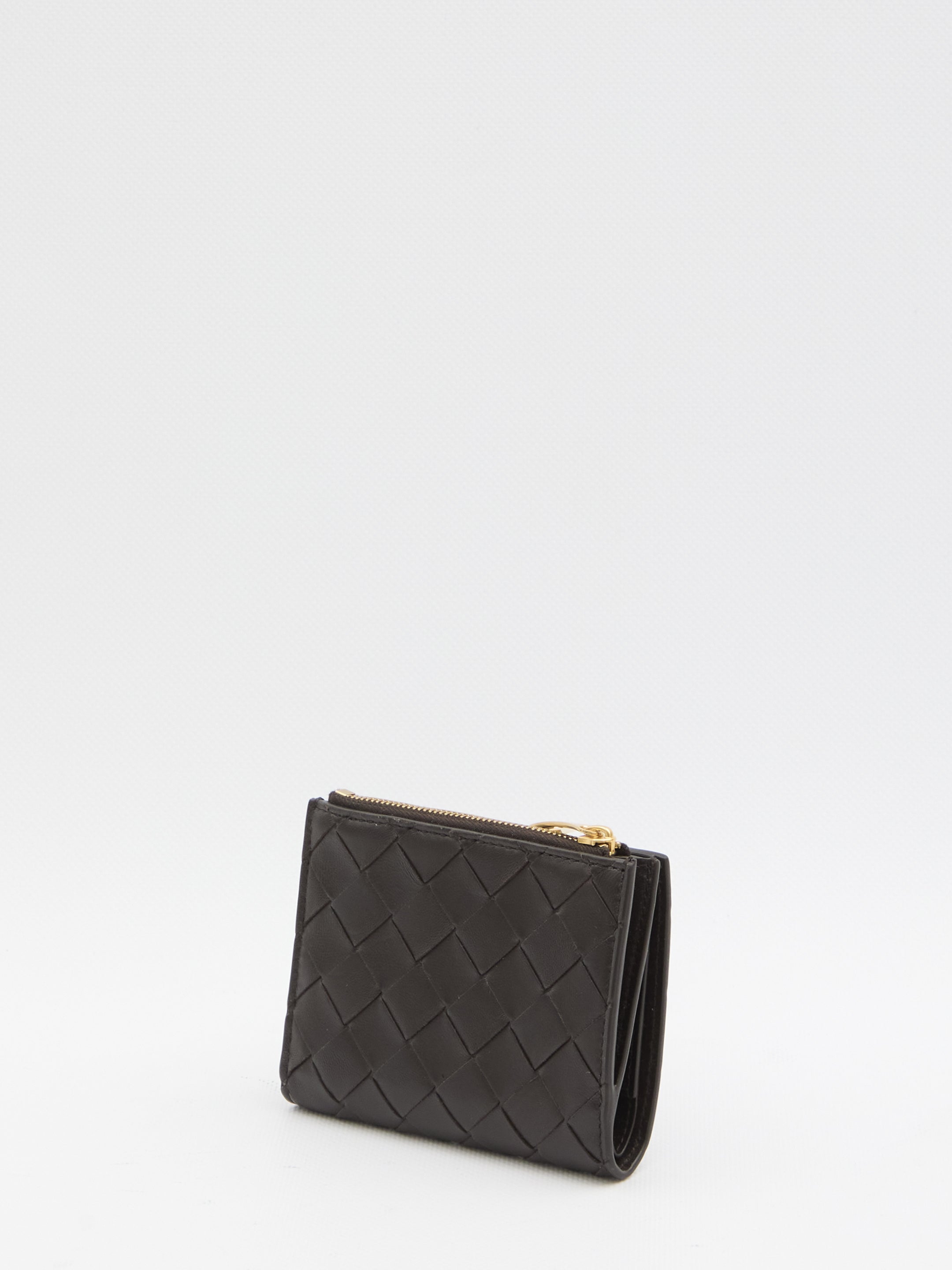BOTTEGA VENETA Mini Intrecciato Bi-Fold Wallet