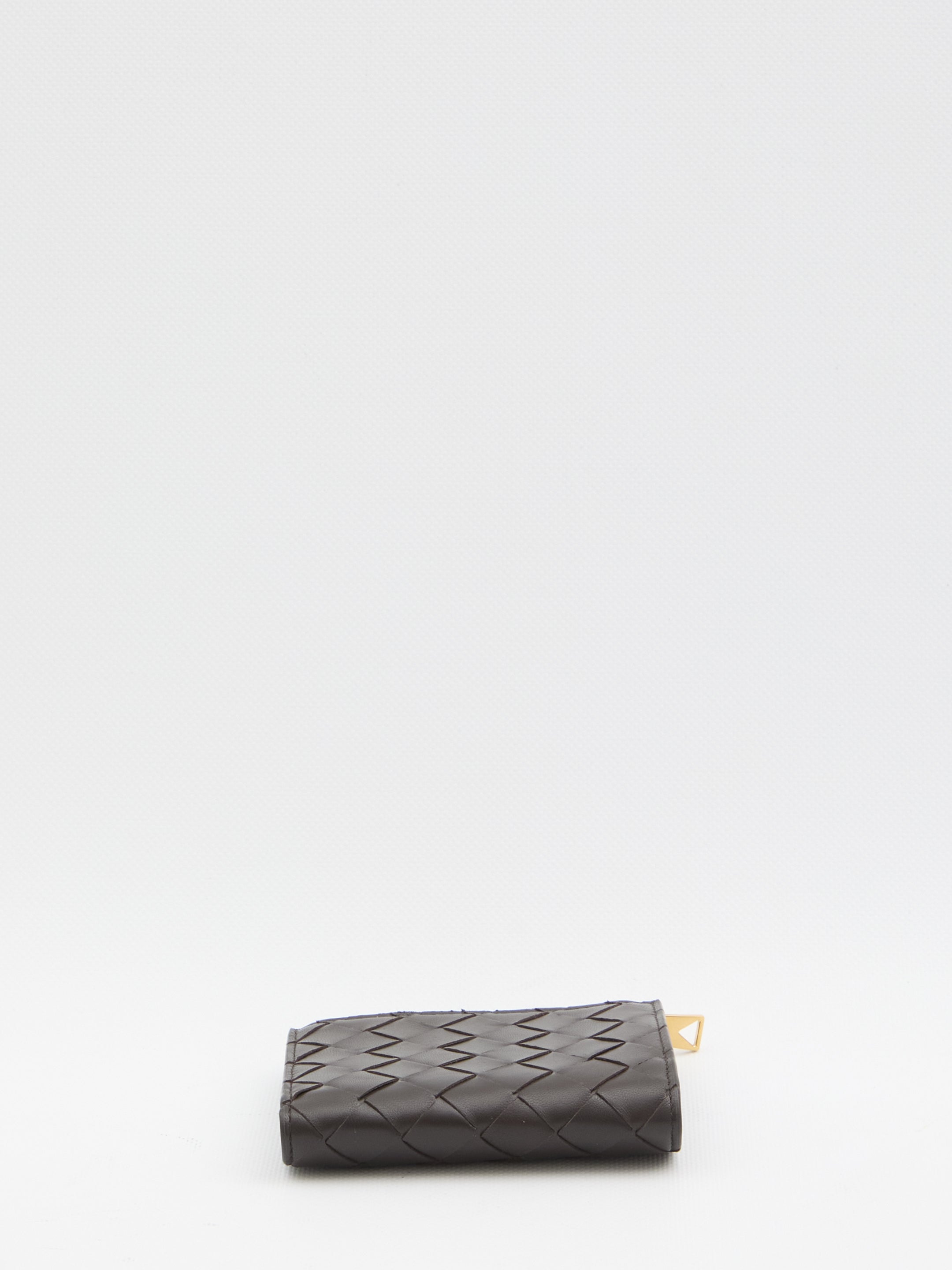 BOTTEGA VENETA Mini Intrecciato Bi-Fold Wallet