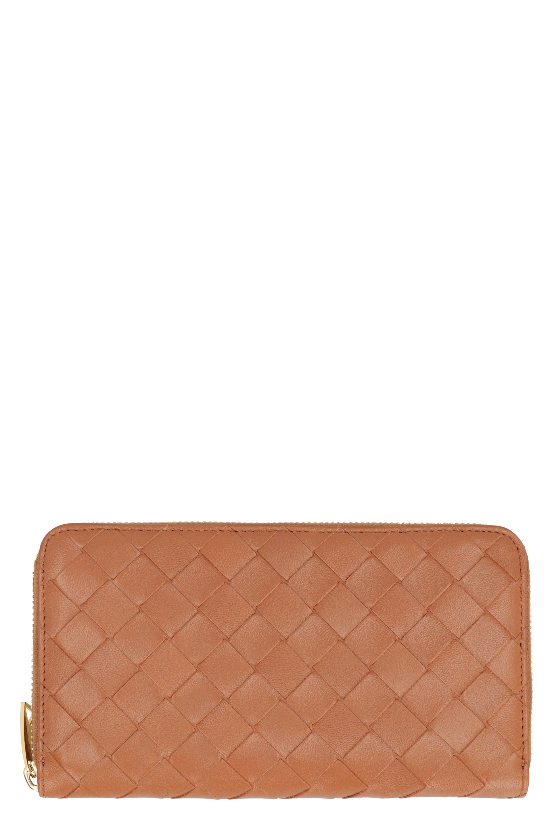 BOTTEGA VENETA Intrecciato Zip Around Wallet - Mini