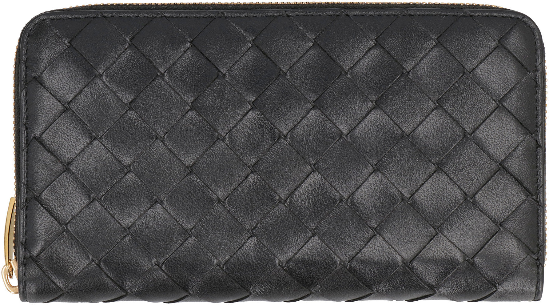 BOTTEGA VENETA Intrecciato Zip Around Wallet - Mini Size
