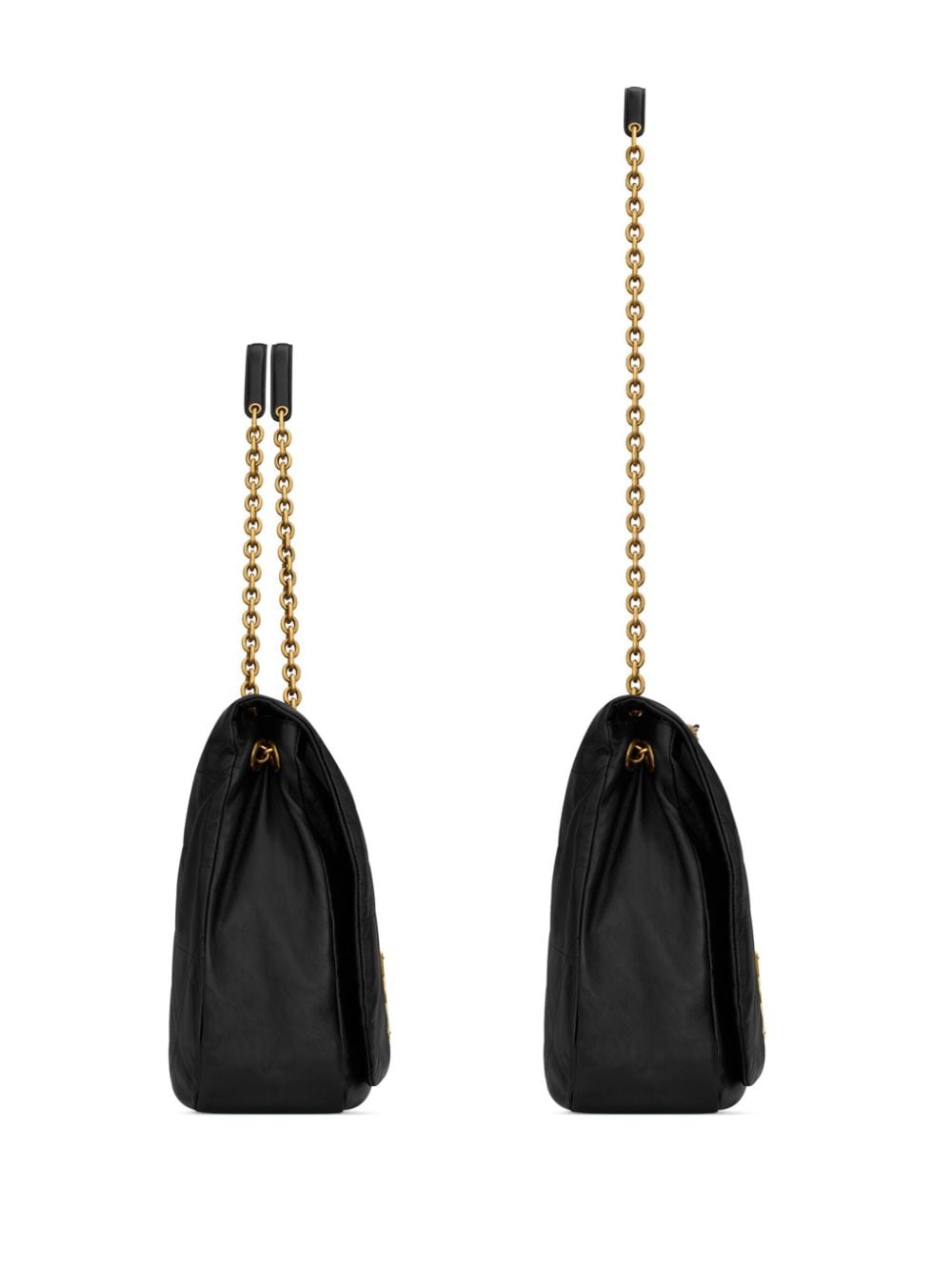 SAINT LAURENT Mini Quilted Leather Shoulder Handbag