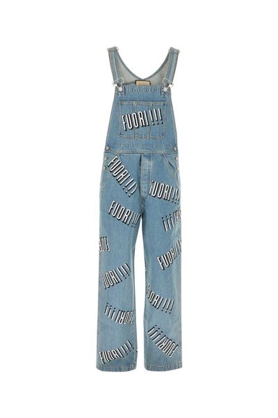 GUCCI Men's Denim Dungarees - SS23