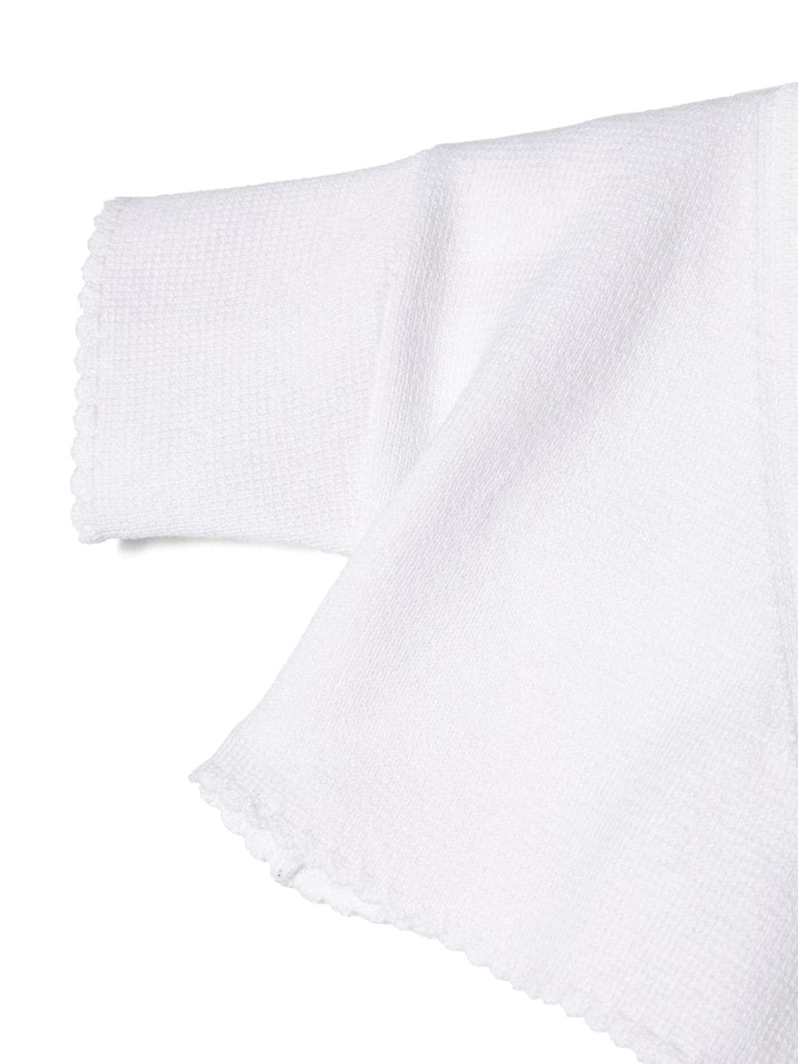 IL GUFO Mini Cross Cardigan with Short Sleeves