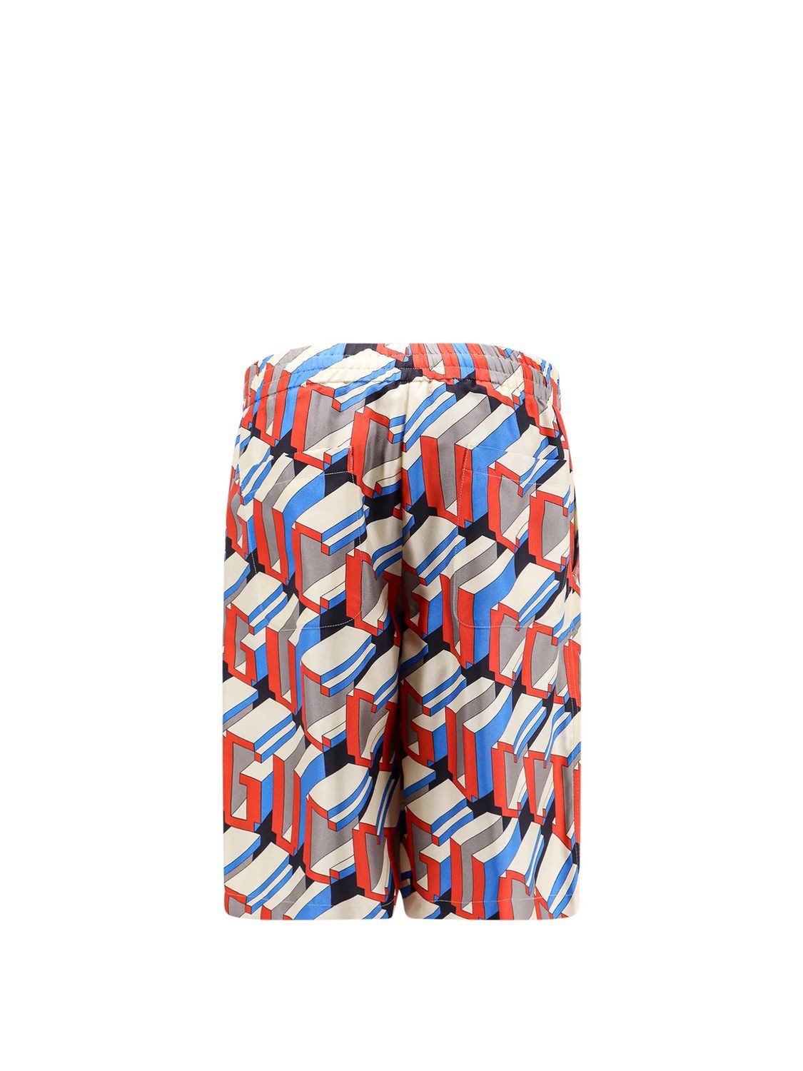 GUCCI Pixel Printed Mini Shorts for Men