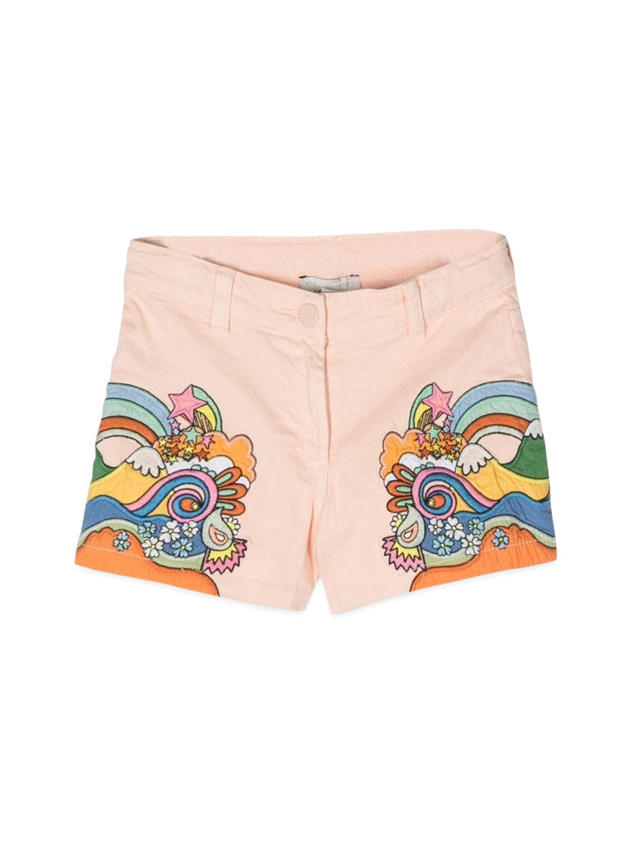 STELLA McCARTNEY Mini Girls' Stylish Printed Shorts