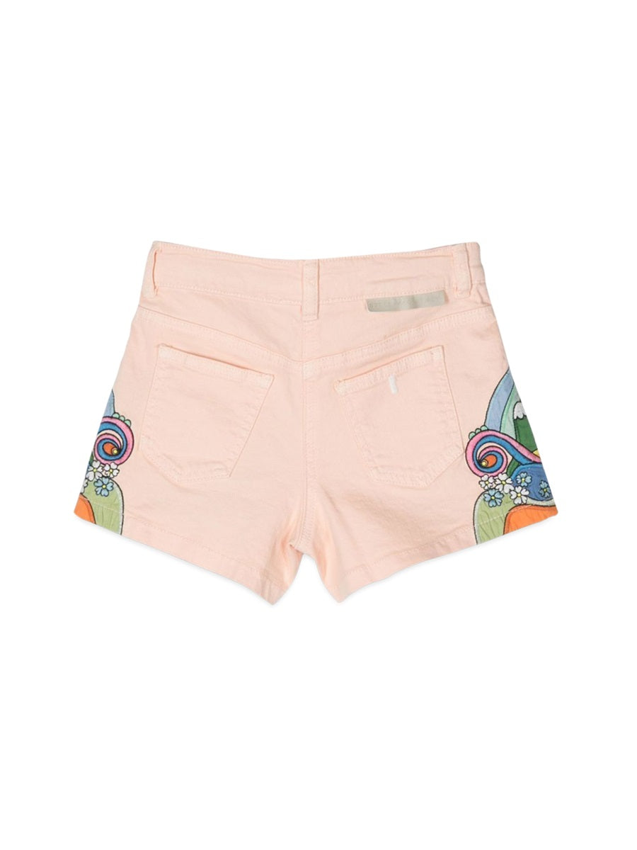 STELLA McCARTNEY Mini Girls' Stylish Printed Shorts