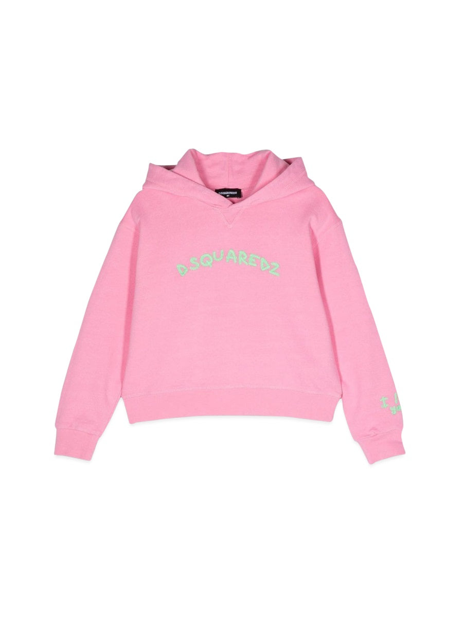 DSQUARED Mini Logo Hoodie for Girls