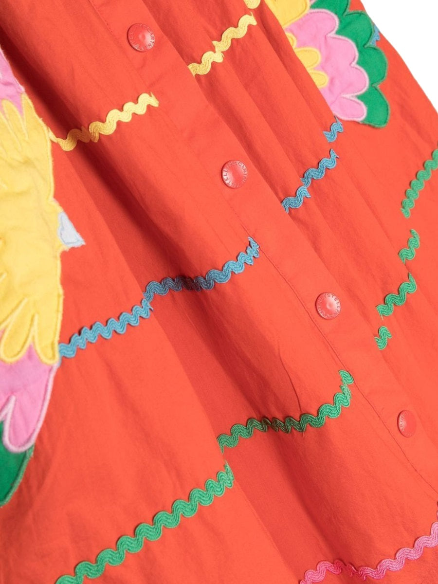 STELLA McCARTNEY Chic Cotton Mini Skirt for Girls