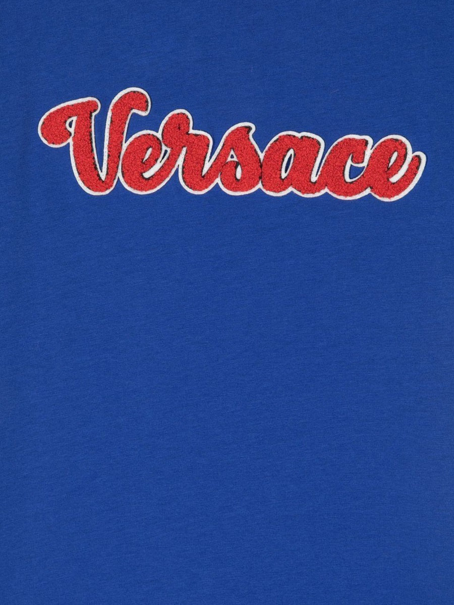 VERSACE Mini Logo Graphic T-Shirt for Boys
