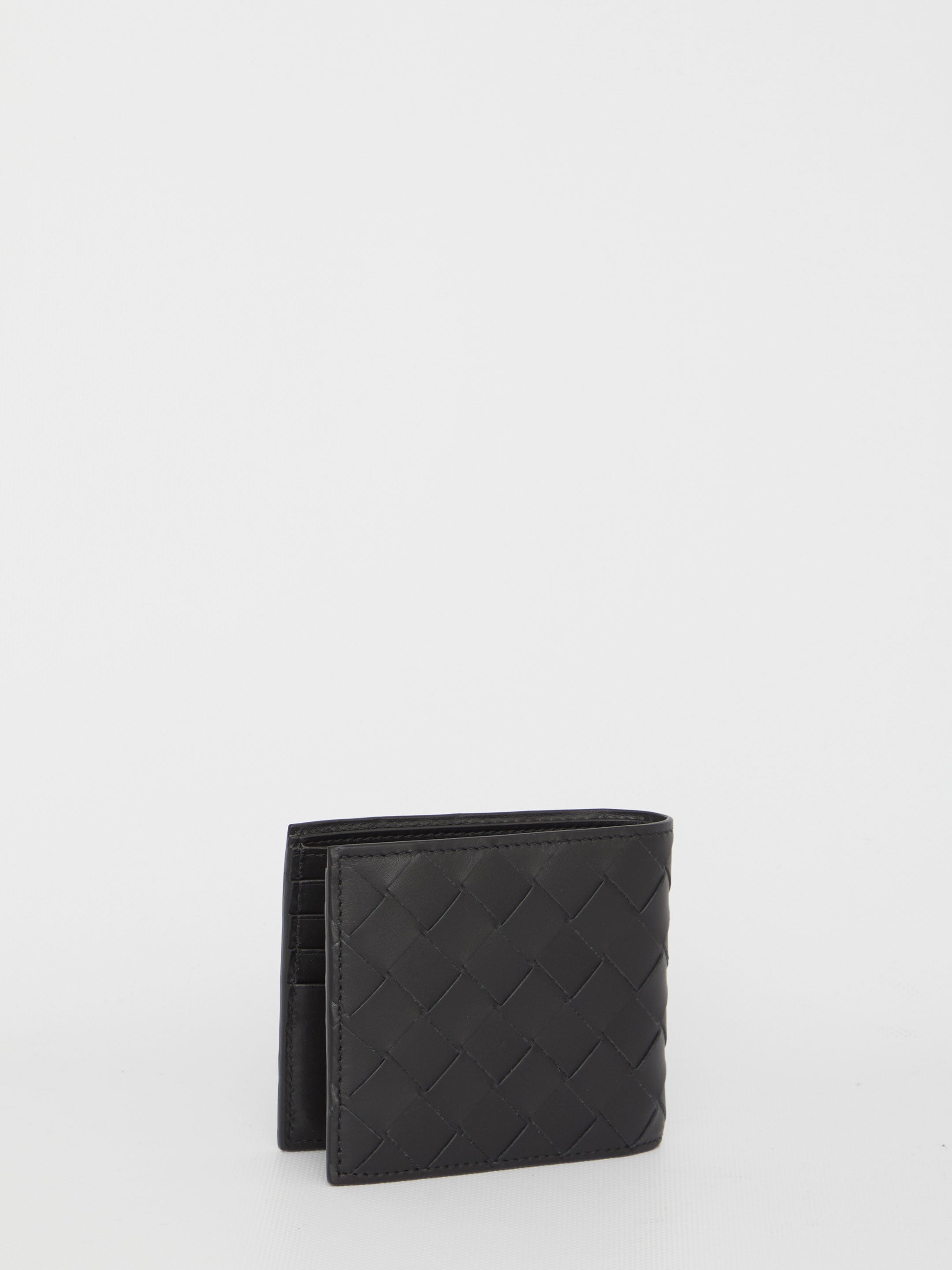 BOTTEGA VENETA Mini Intrecciato Bi-Fold Wallet