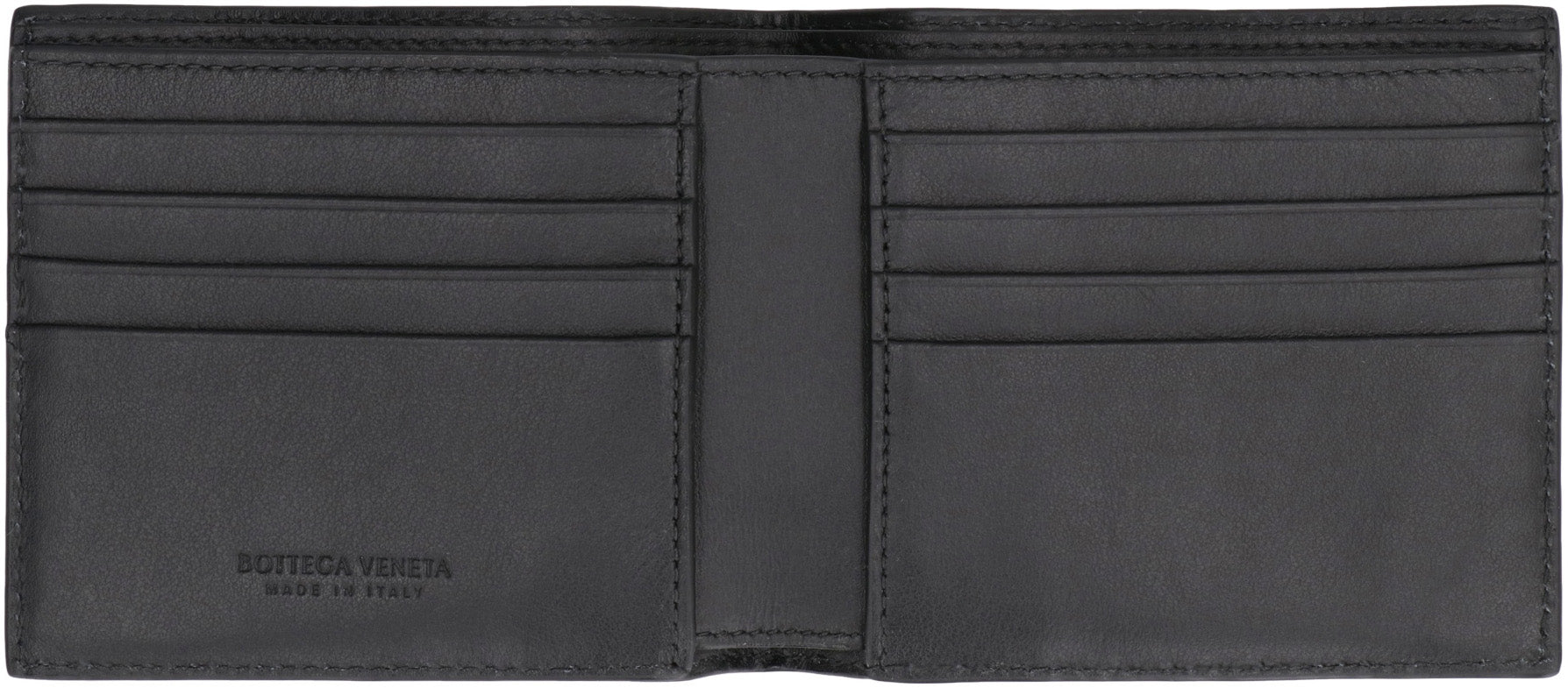 BOTTEGA VENETA Mini Intrecciato Bi-Fold Wallet