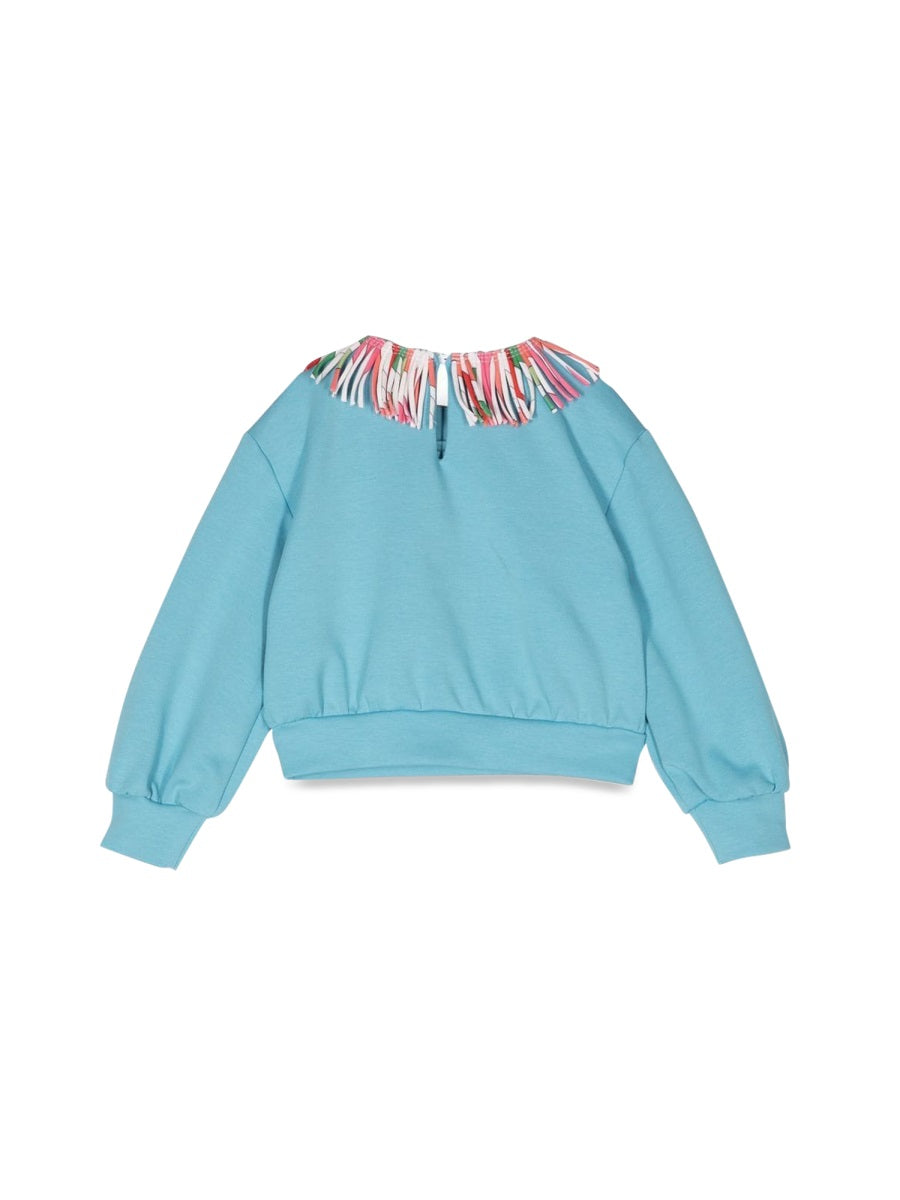 EMILIO PUCCI Mini Crewneck Sweatshirt for Girls