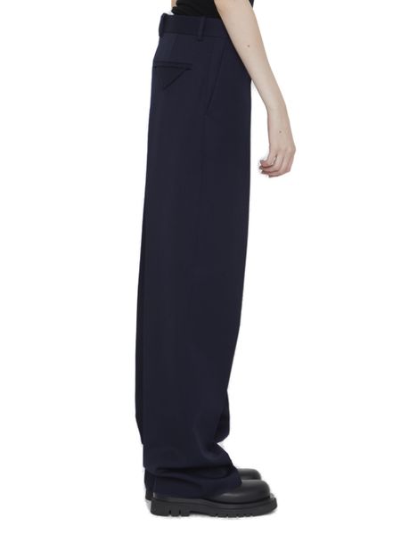 BOTTEGA VENETA Elegant Wool Trousers for Women - FW23 Collection