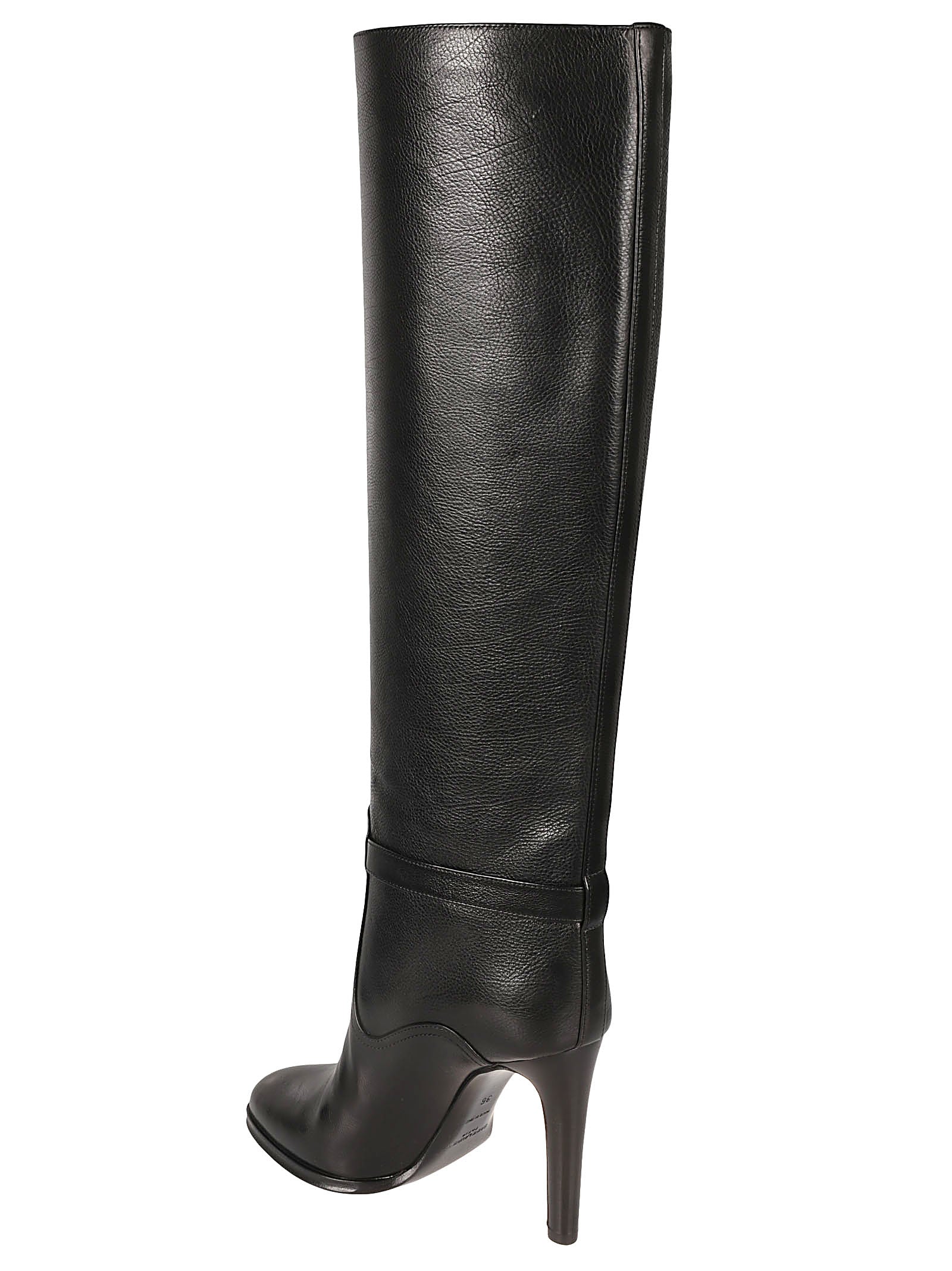 SAINT LAURENT Engraved Logo Stiletto 100mm