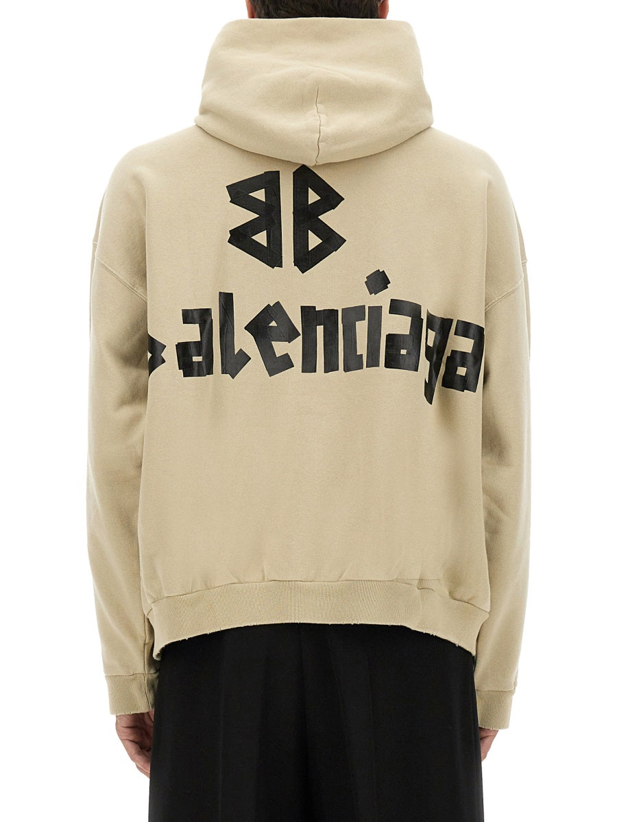 BALENCIAGA Tape Type Sweatshirt - Size L