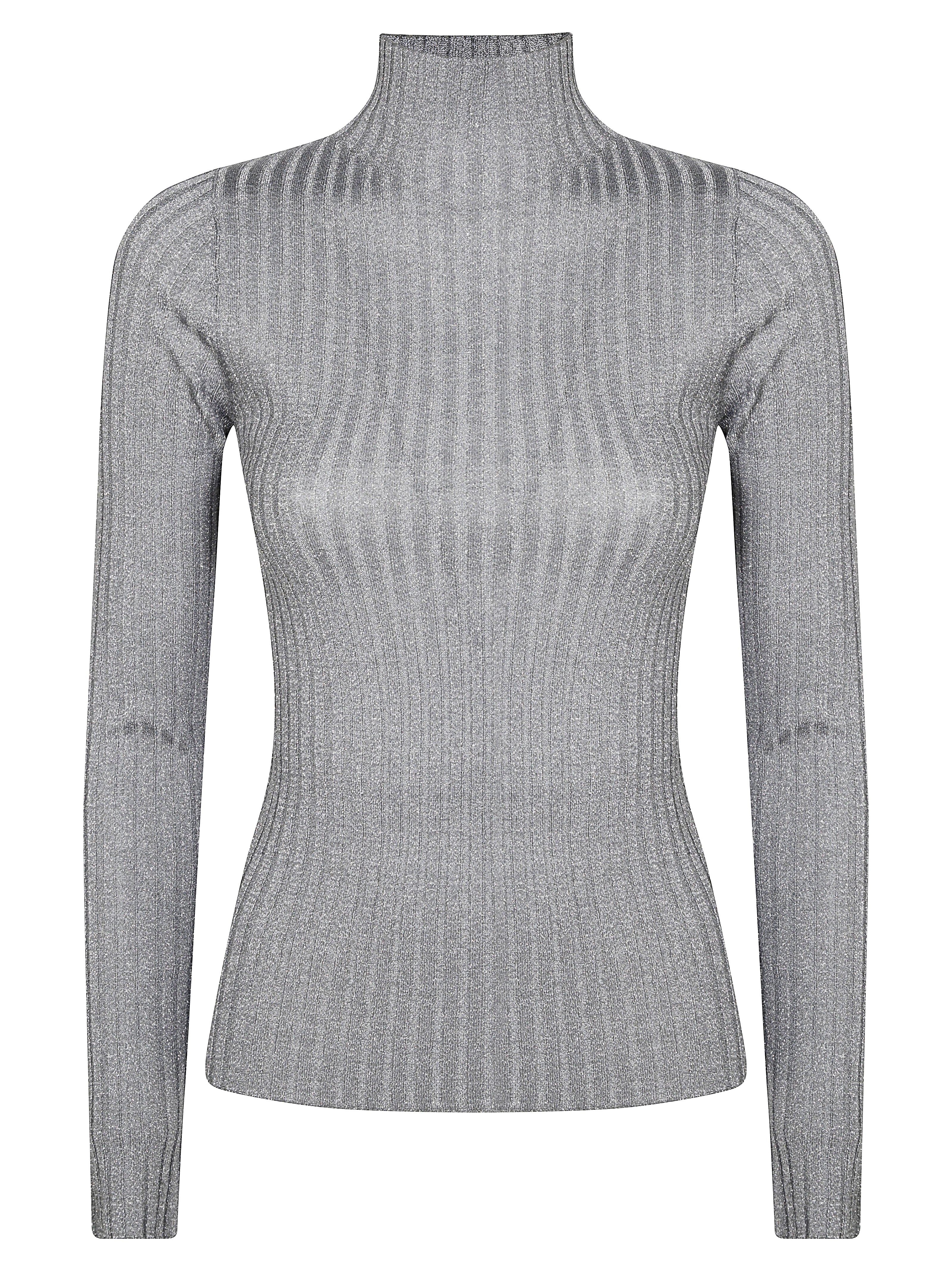 LIUJO Lurex Knit Pullover for Men - FW25 Collection