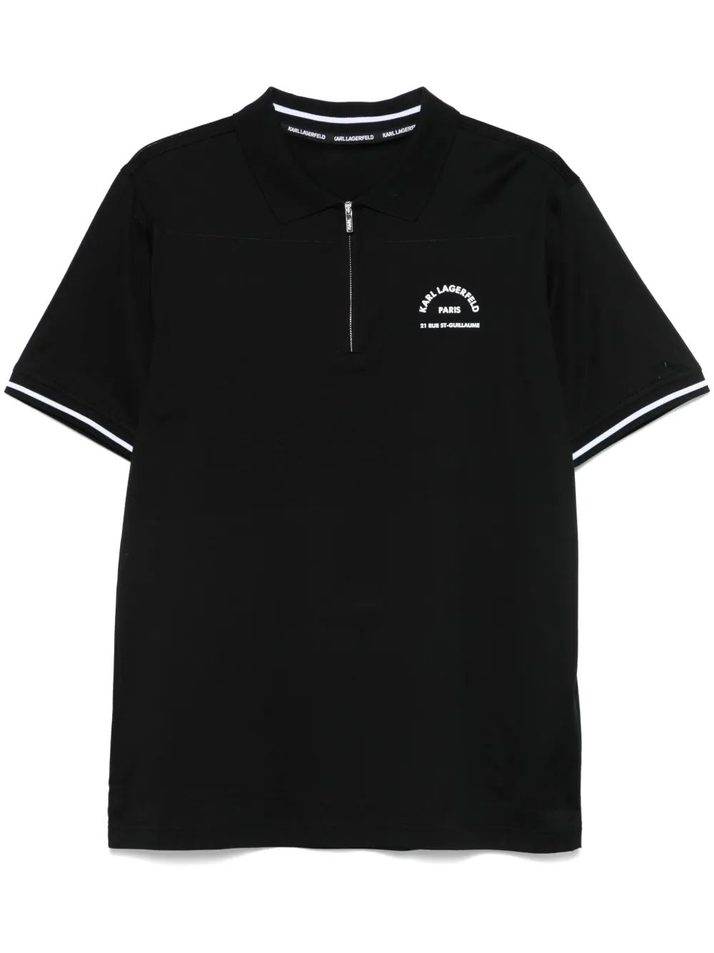 KARL LAGERFELD Classic Cotton Polo Shirt for Men