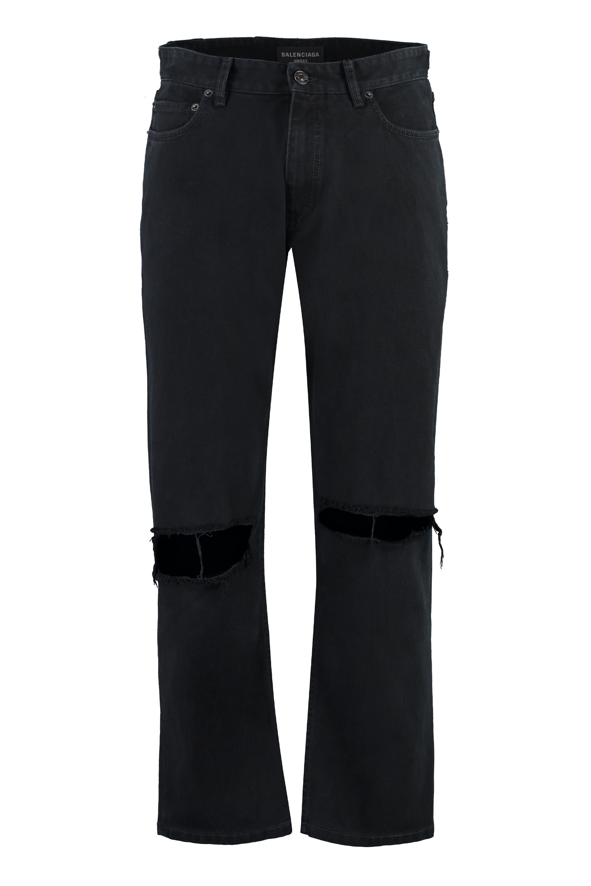 BALENCIAGA 5-Pocket Straight-Leg Jeans