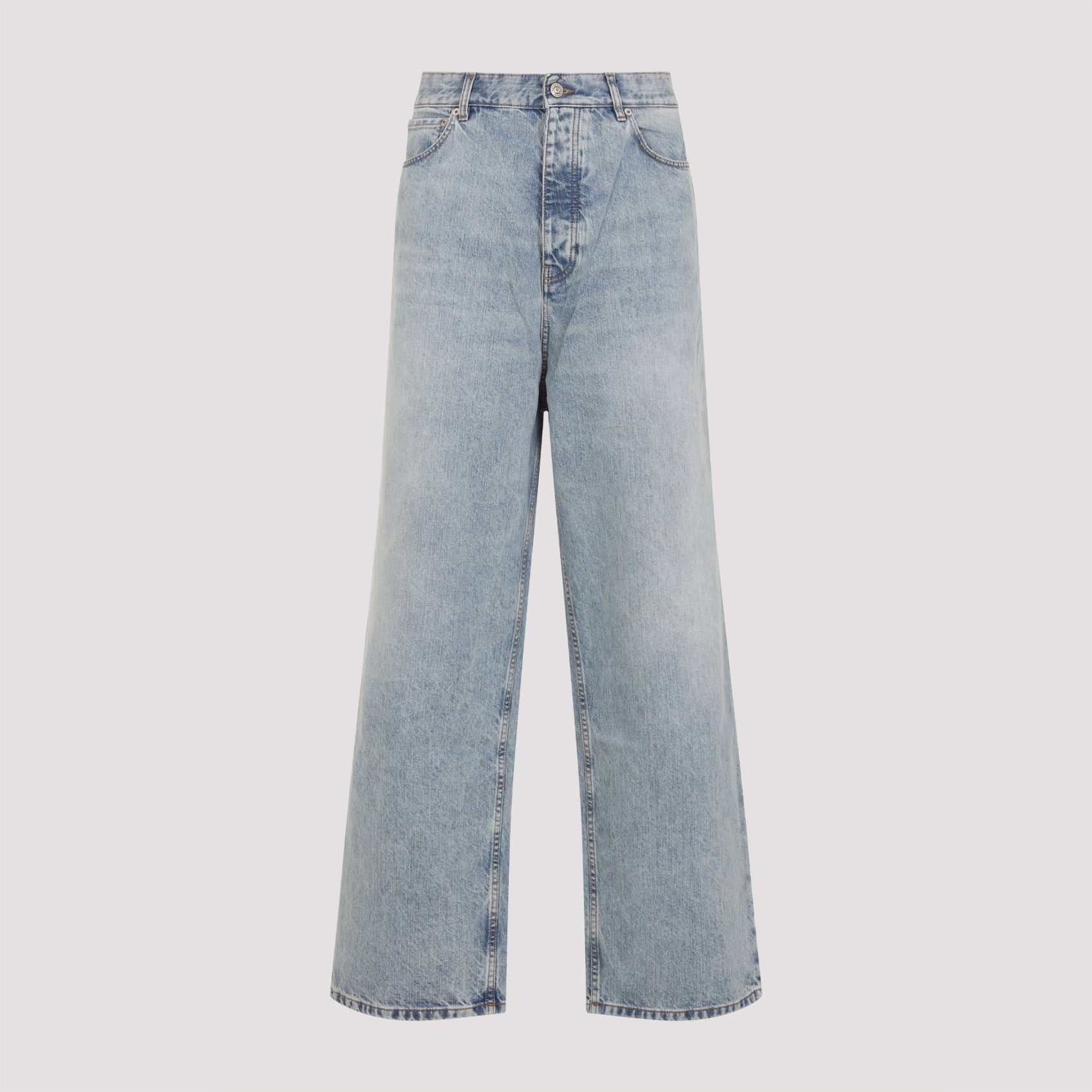 BALENCIAGA Men's Denim Jeans - FW25 Collection