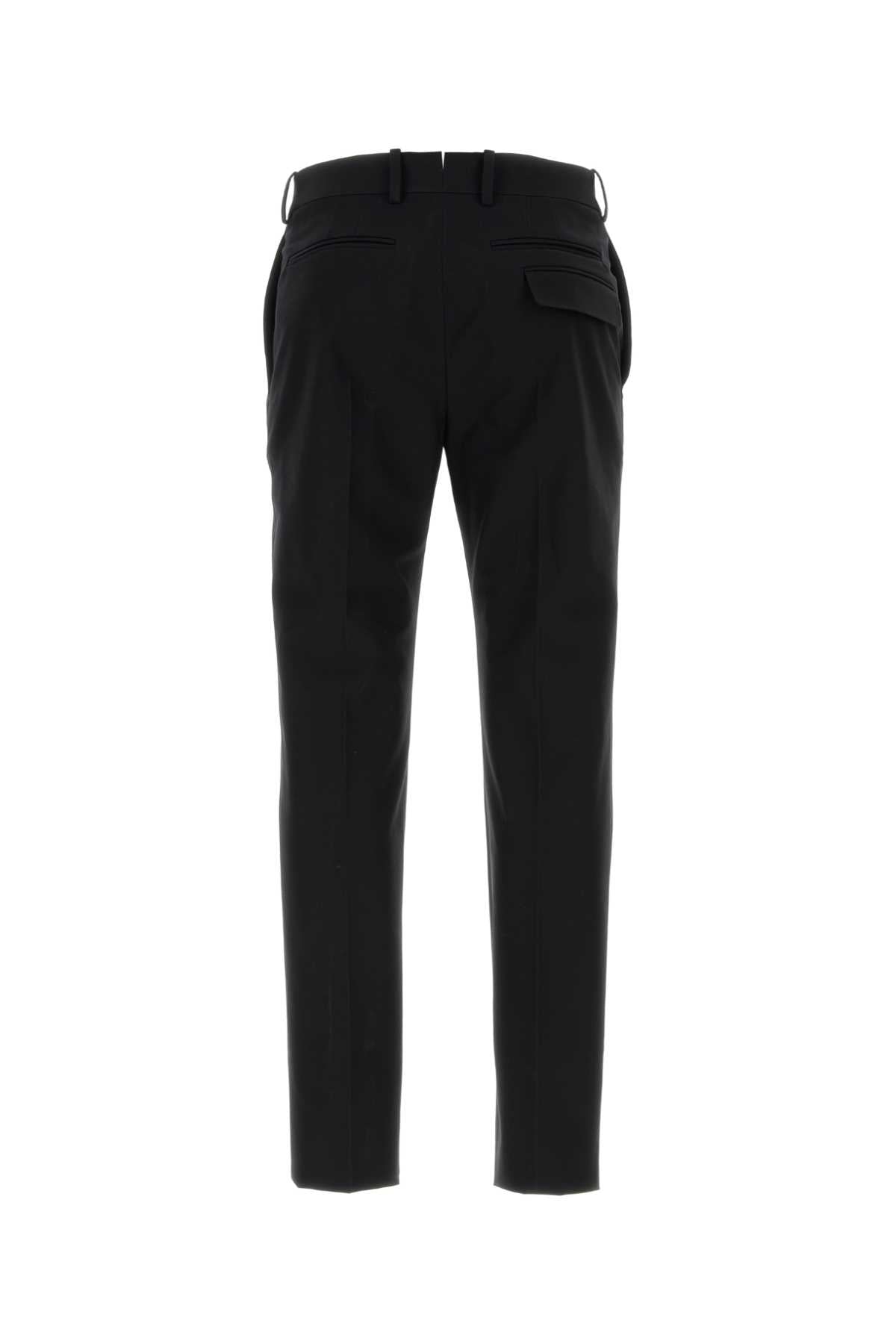 ALEXANDER MCQUEEN Classic Cotton Trousers for Men - FW23 Collection