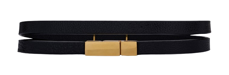 SAINT LAURENT Elegant Leather Bijoux Bracelet for Women