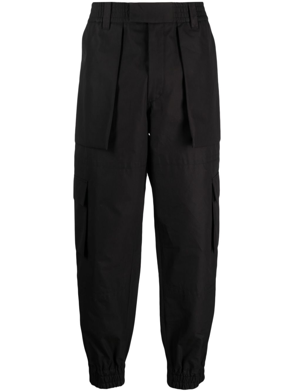 ALEXANDER MCQUEEN Men's Organic Cotton Cargo Trousers - FW23