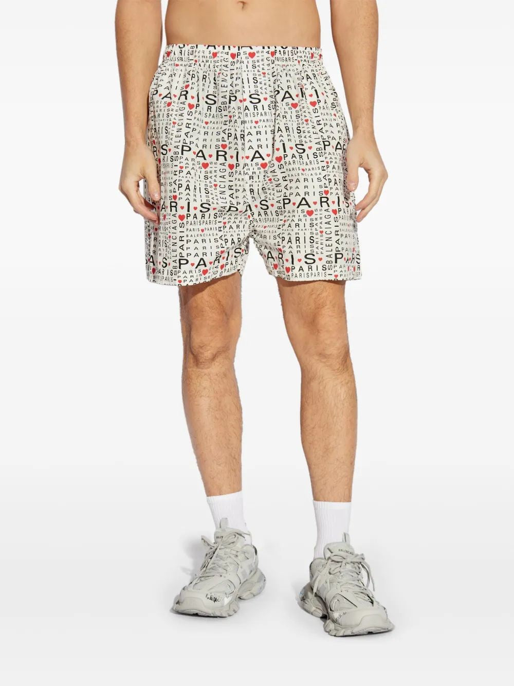 BALENCIAGA Trendy Mini Pyjama Shorts for Men