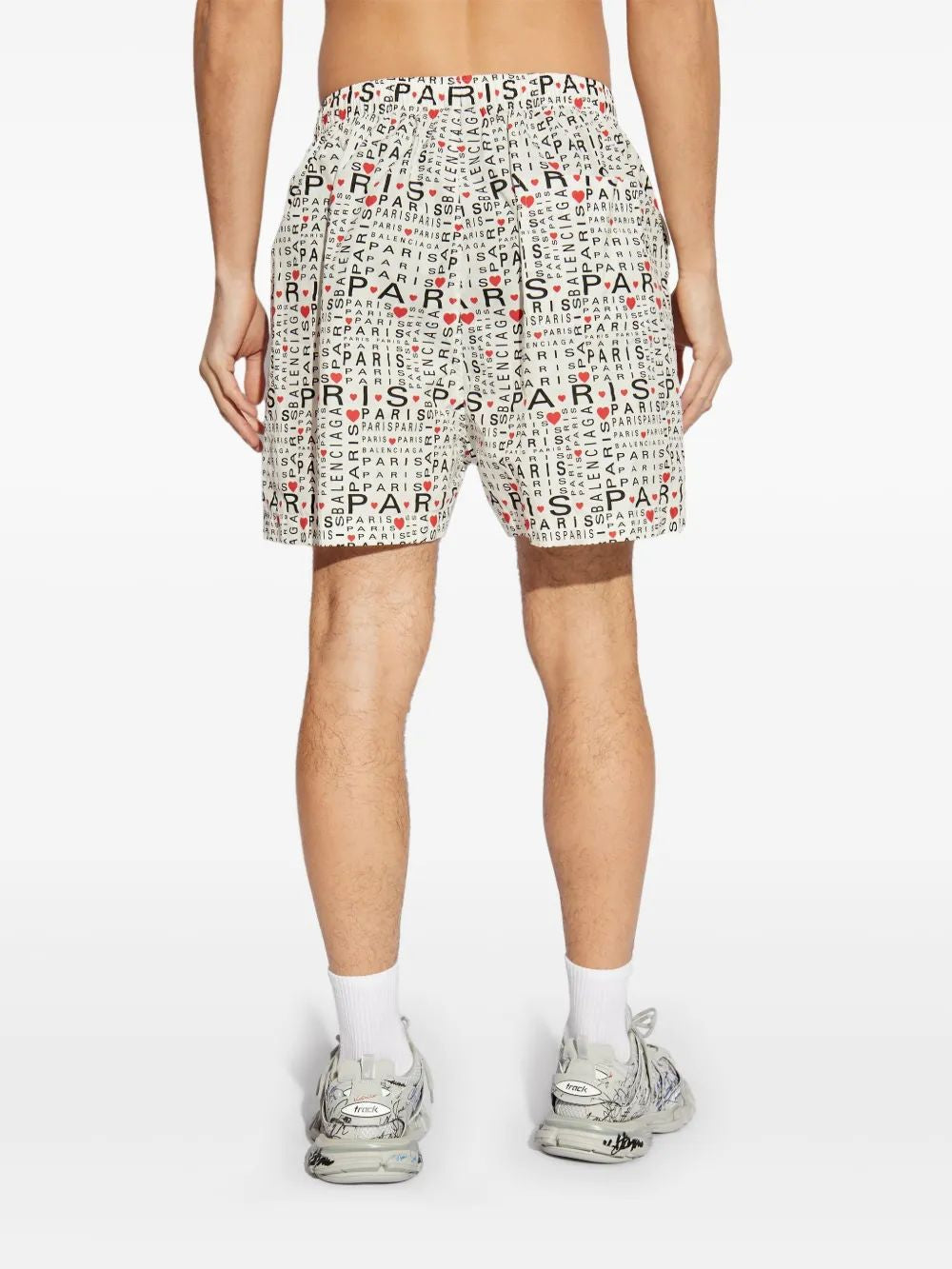 BALENCIAGA Trendy Mini Pyjama Shorts for Men