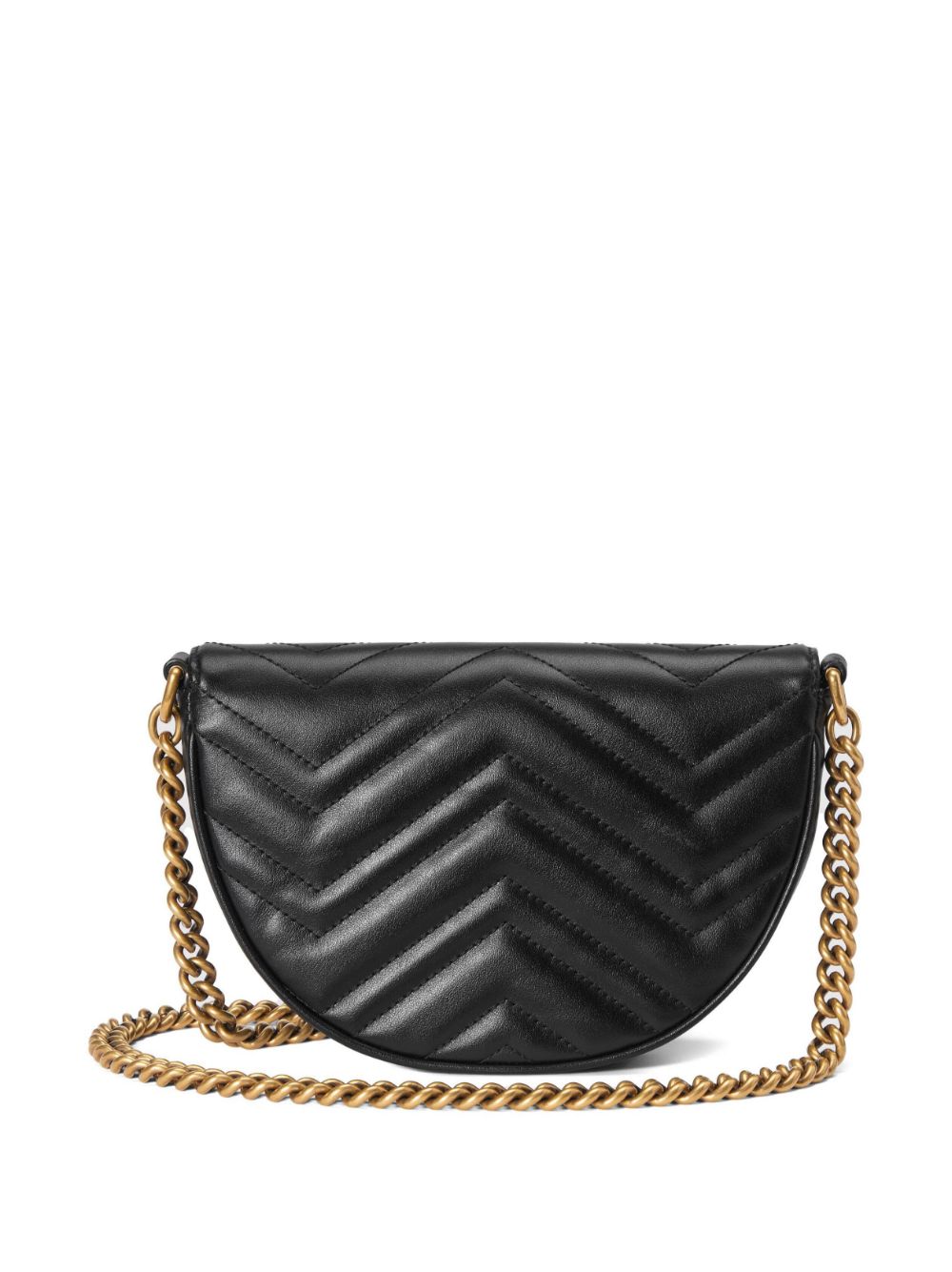 GUCCI Mini Matelassé Leather Shoulder Handbag