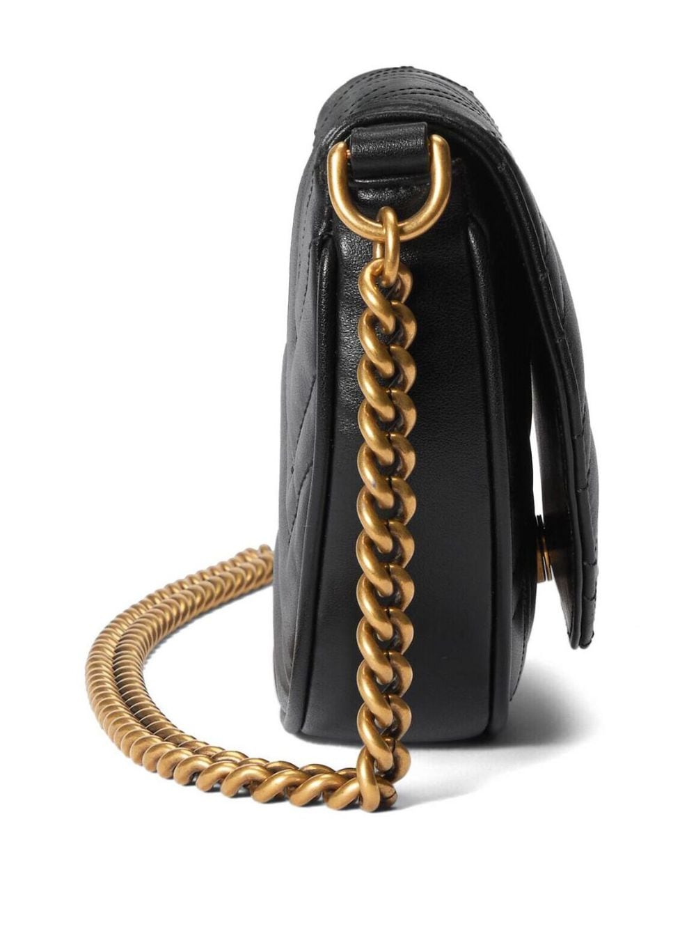 GUCCI Mini Matelassé Leather Shoulder Handbag