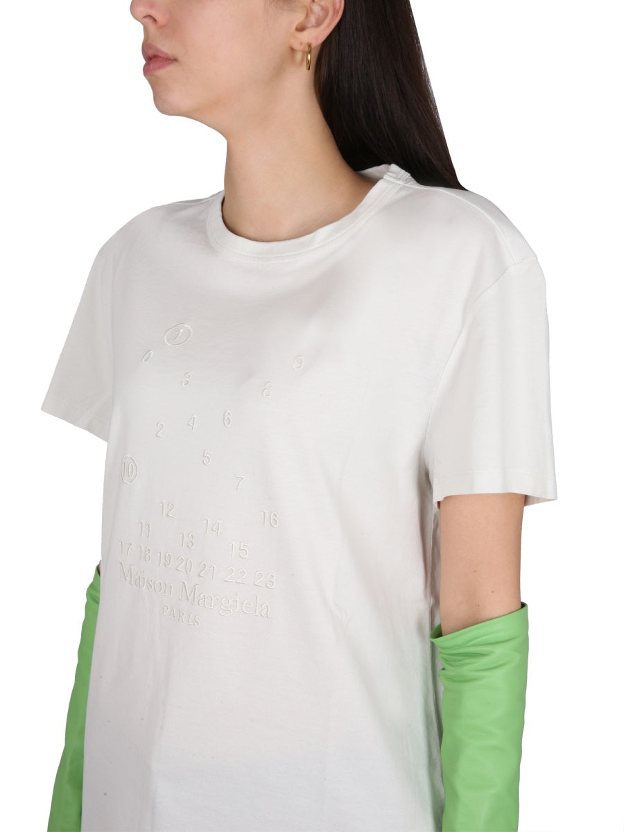 MAISON MARGIELA Embroidered Logo T-Shirt