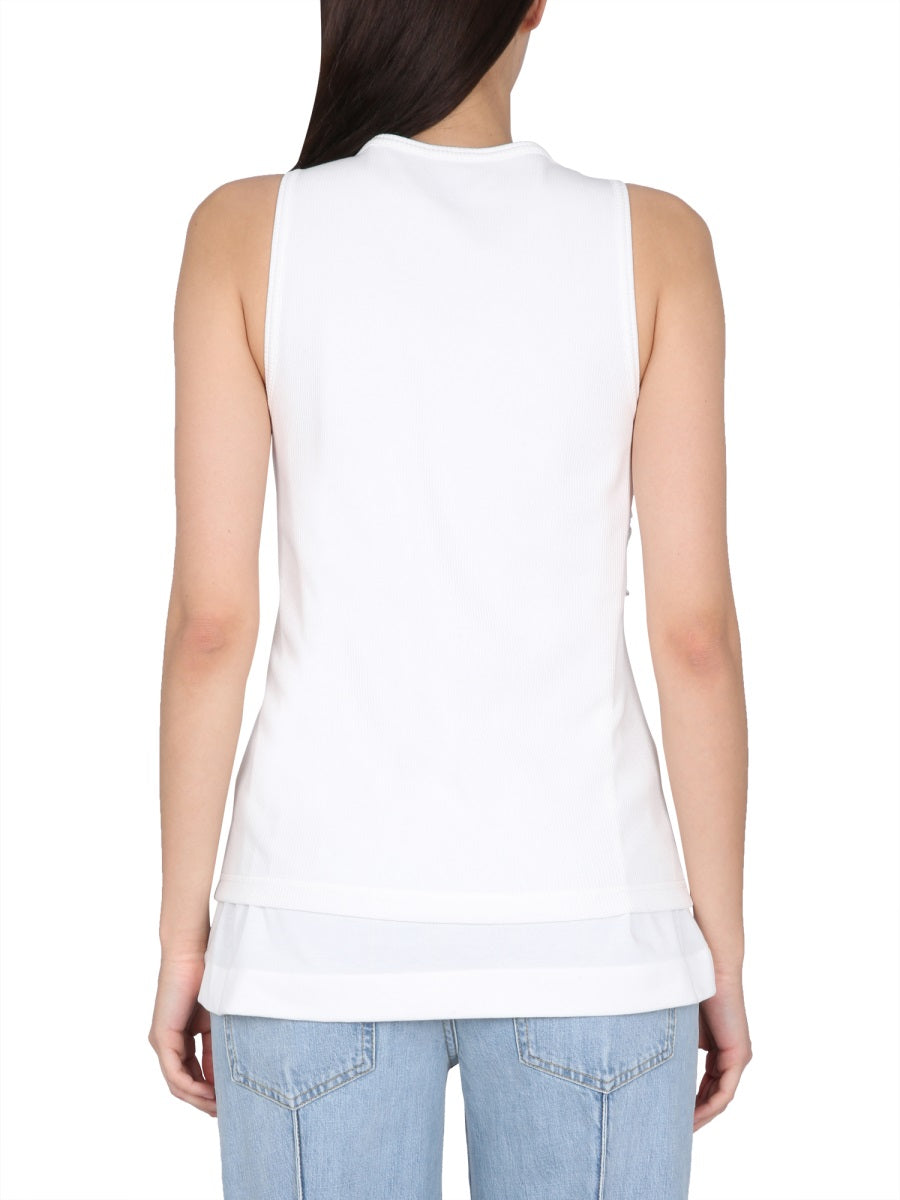 BOTTEGA VENETA Crisp Cotton T-Shirt Top