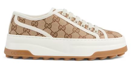 GUCCI Fabric Low-Top Sneakers for Women