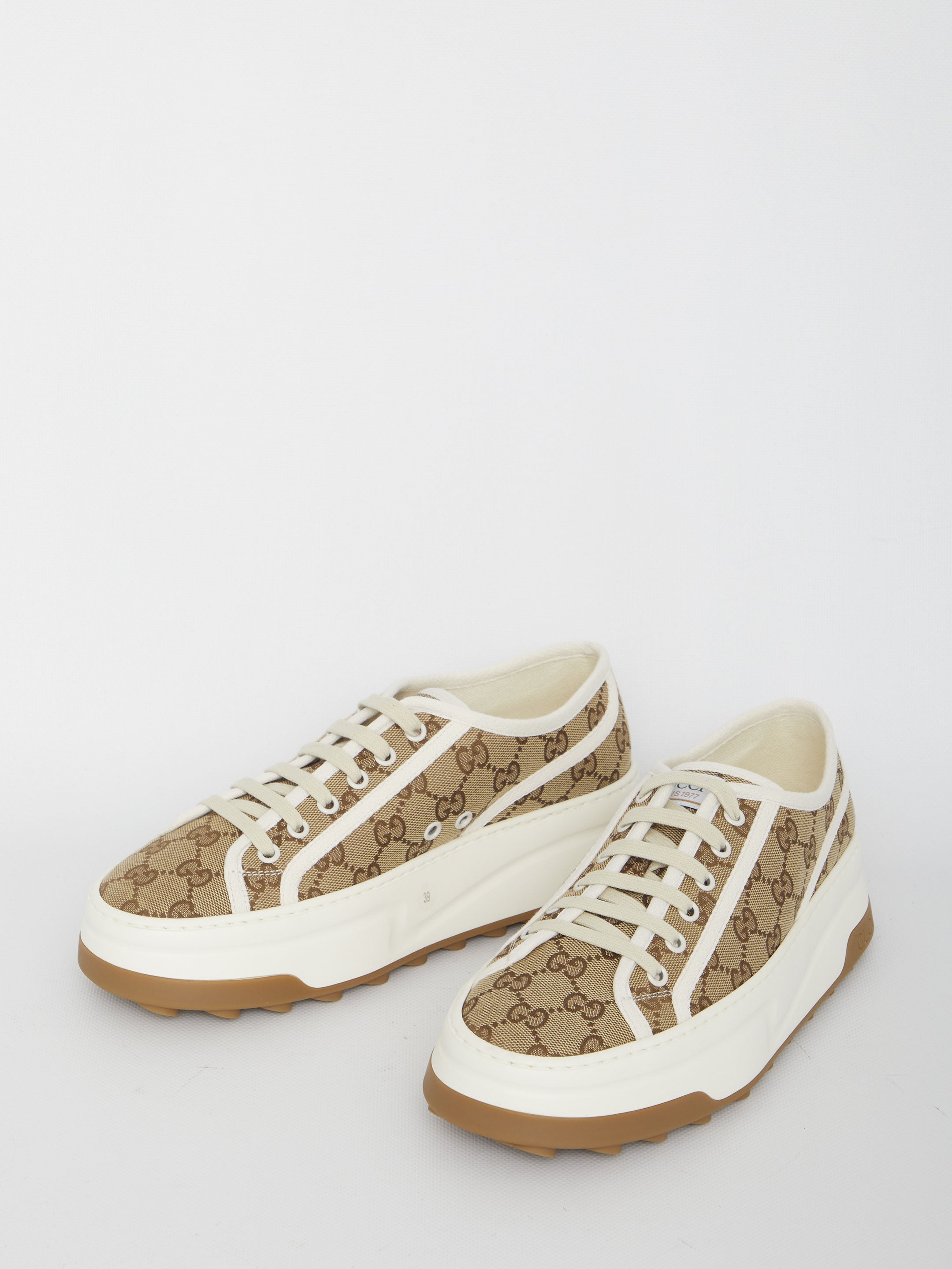 GUCCI Fabric Low-Top Sneakers for Women