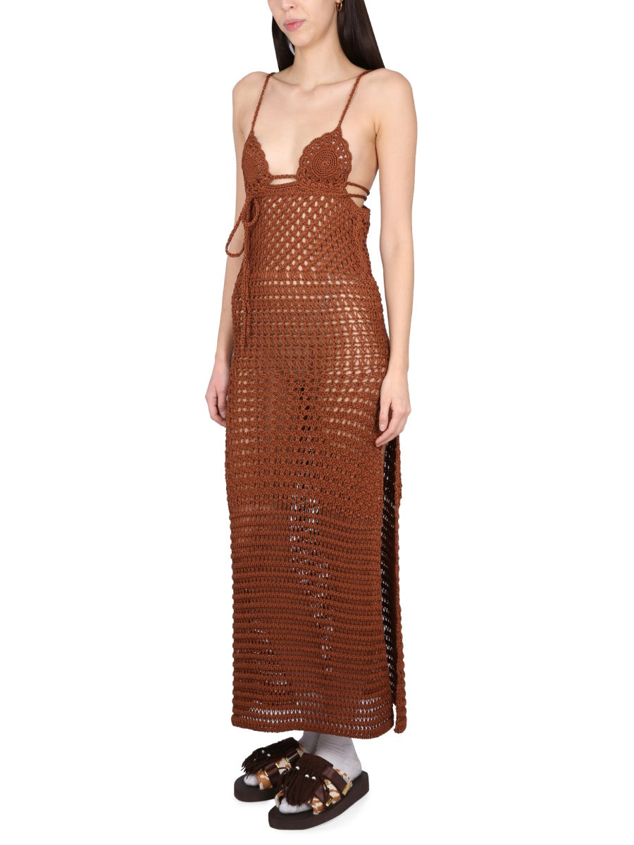 ALANUI Mother Nature Mini Dress with Adjustable Back Closure