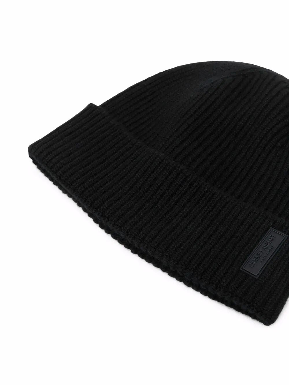 GIORGIO ARMANI Logo Beanie Hat