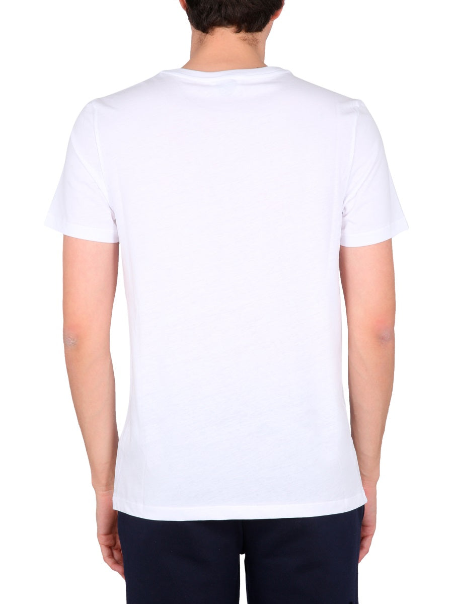 BALLANTYNE Classic Crewneck T-Shirt with Front Logo Print