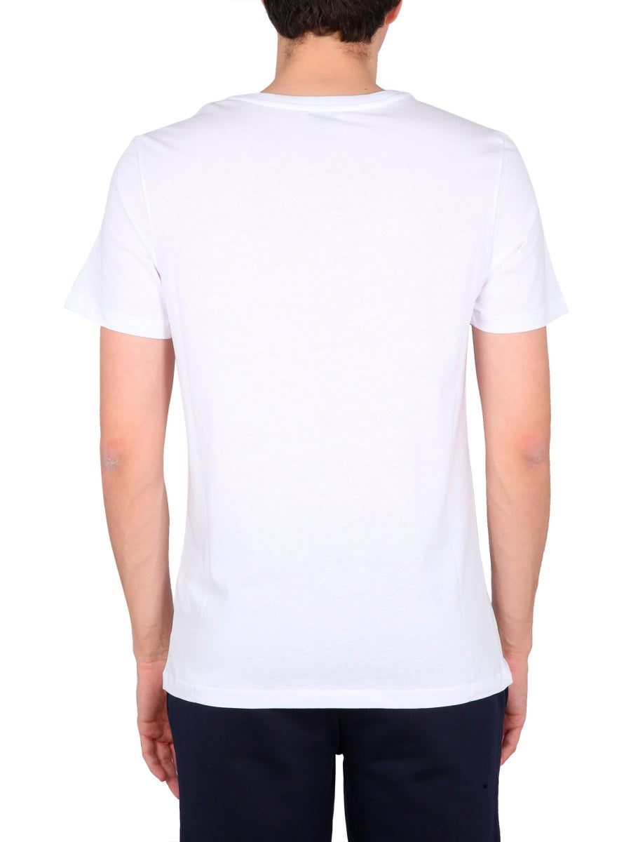 BALLANTYNE Crewneck T-Shirt with Logo Print for Men