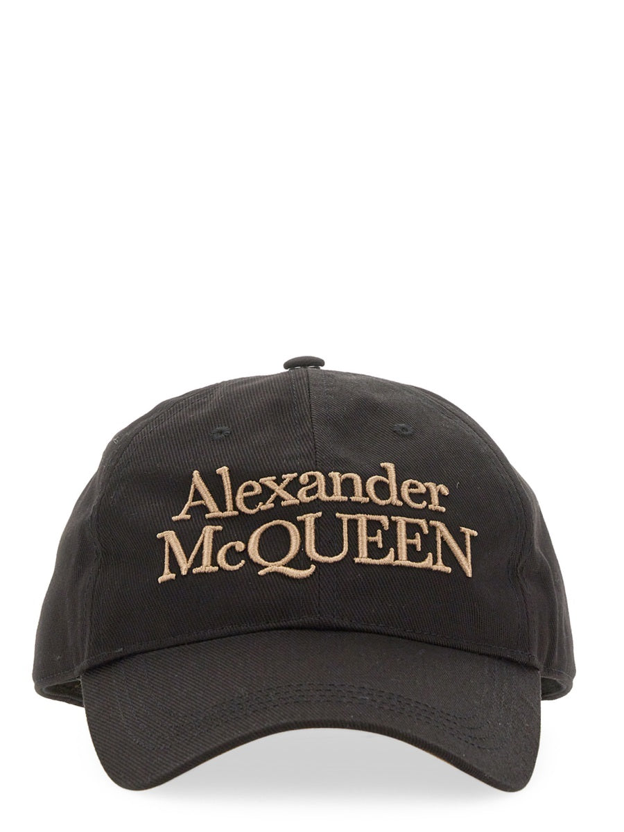 ALEXANDER McQUEEN Classic Hard Visor Baseball Cap