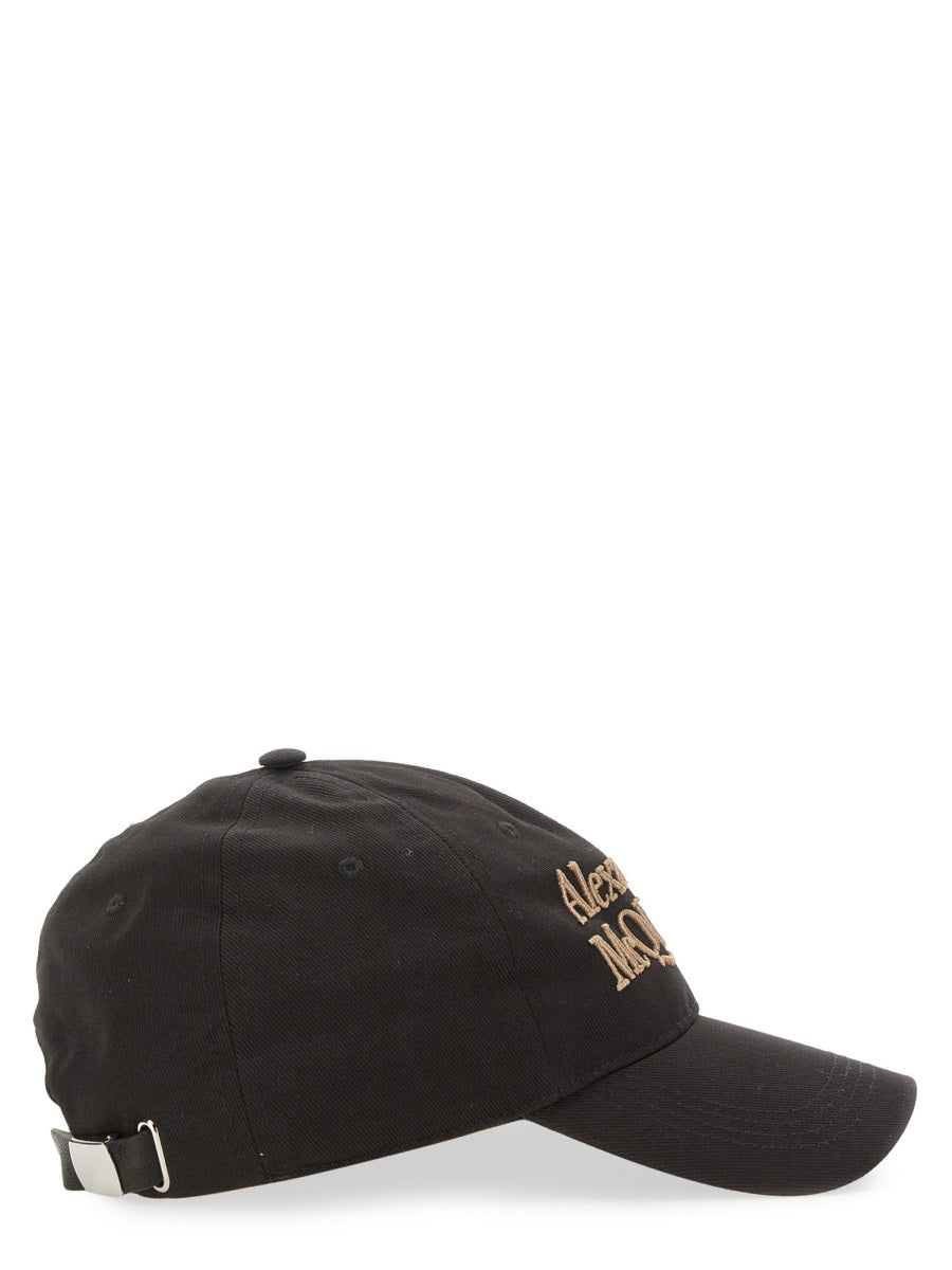 ALEXANDER McQUEEN Classic Hard Visor Baseball Cap