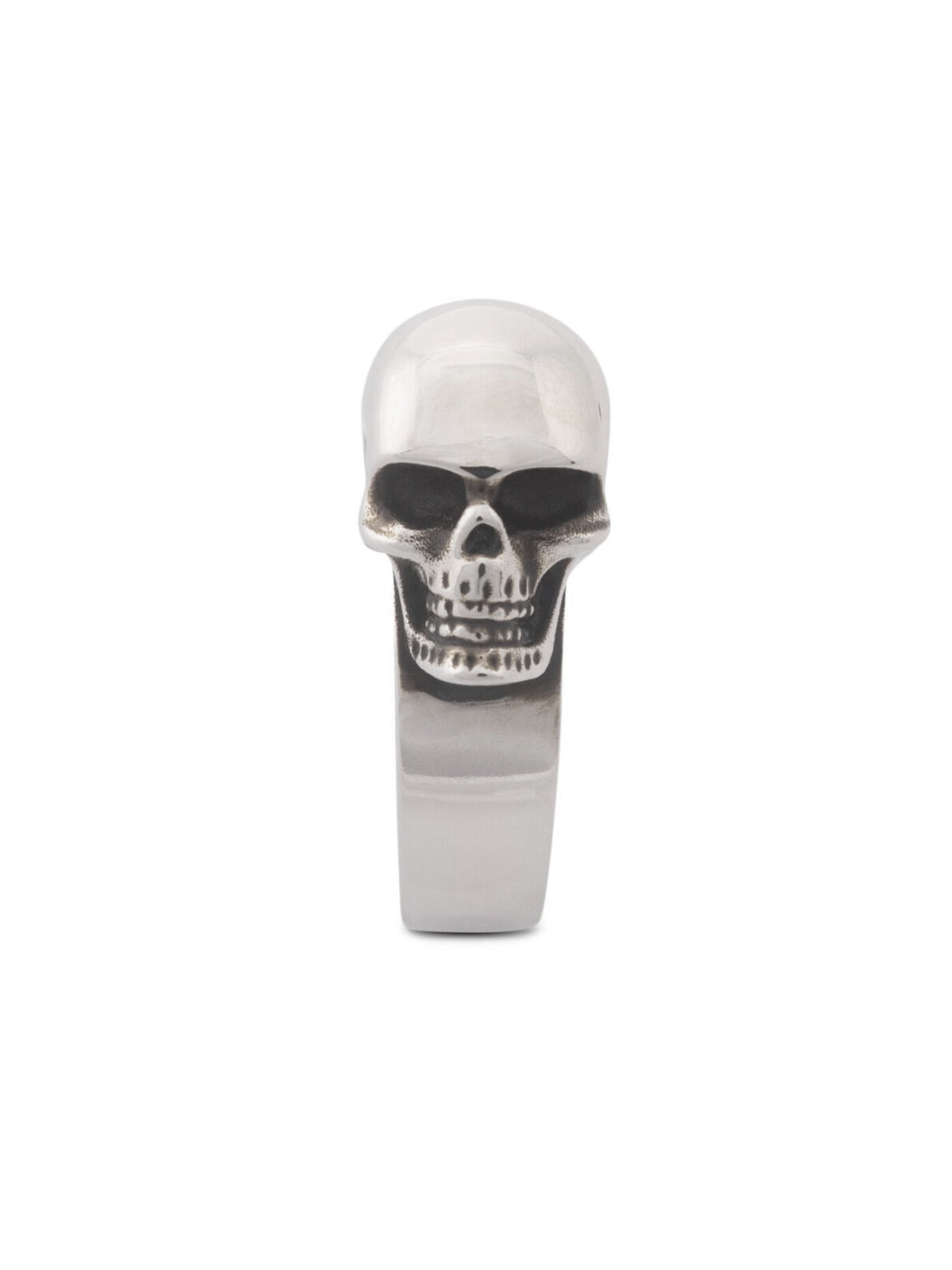 ALEXANDER MCQUEEN Mini Skull Logo Ring for Men